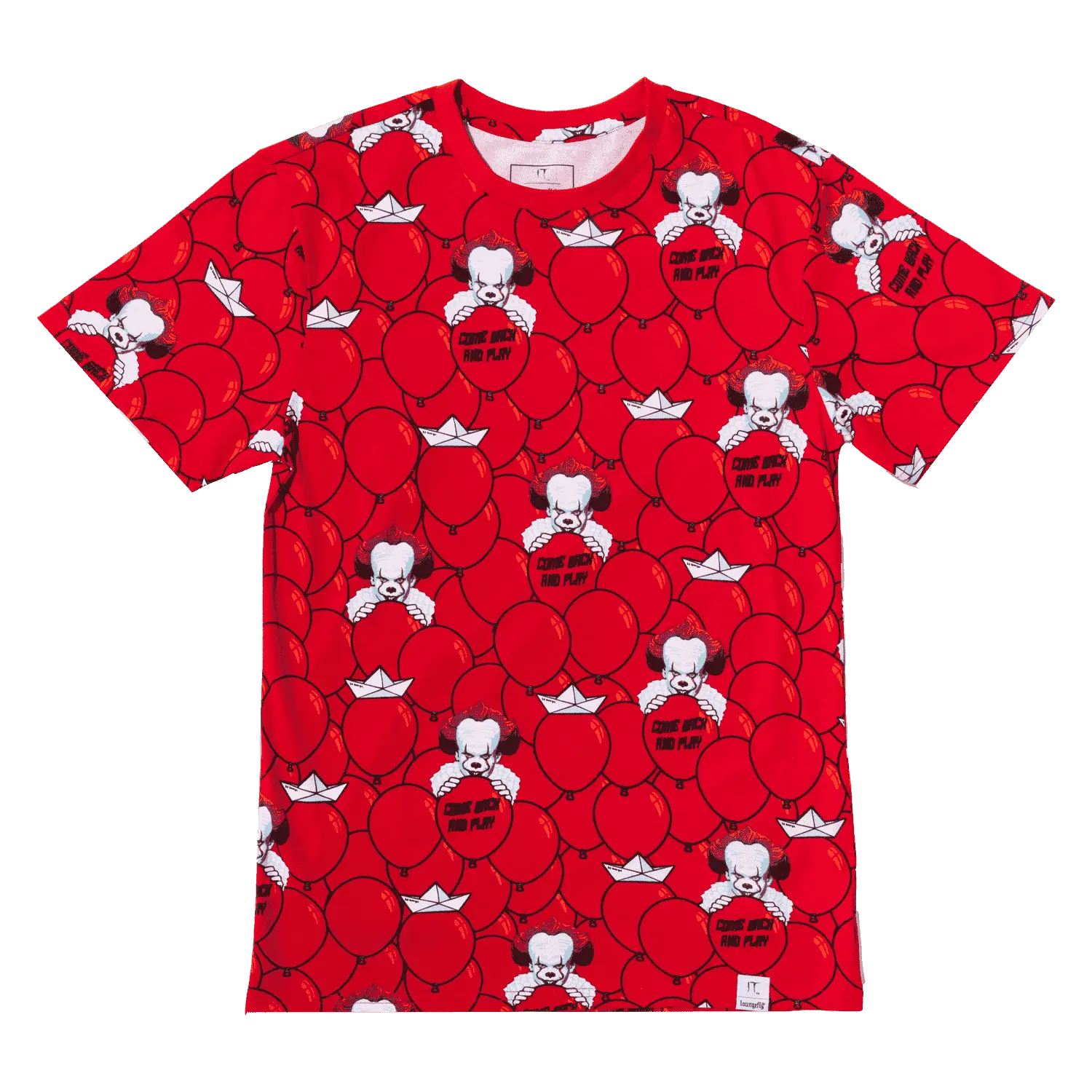 It Pennywise Red Balloon Unisex Tee - Image 3