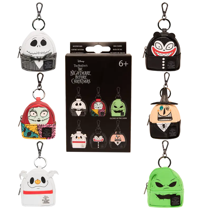 The Nightmare Before Christmas Cosplay Mystery Mini Backpack Keychain Charm