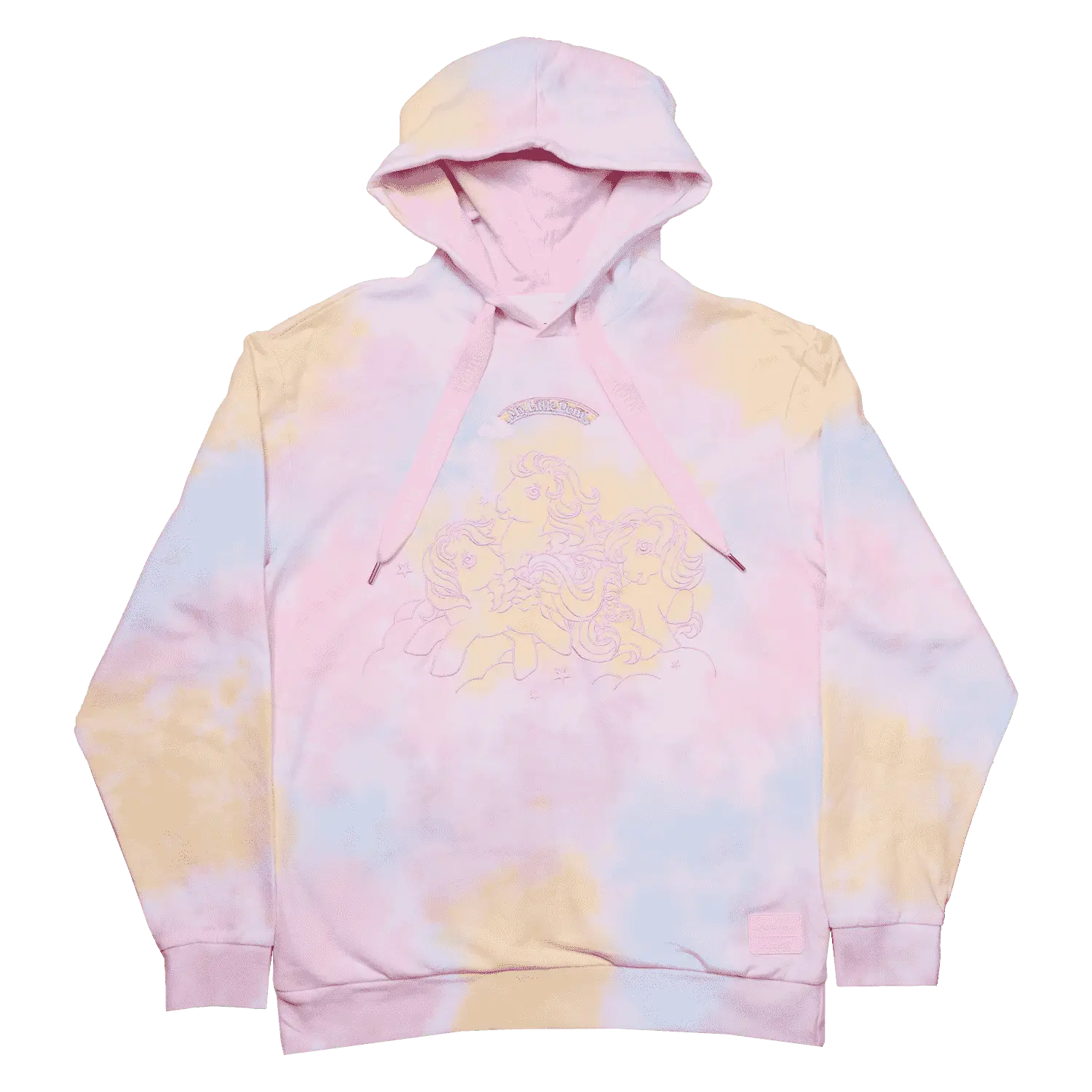 My Little Pony Clouds Tie-Dye Unisex Hoodie