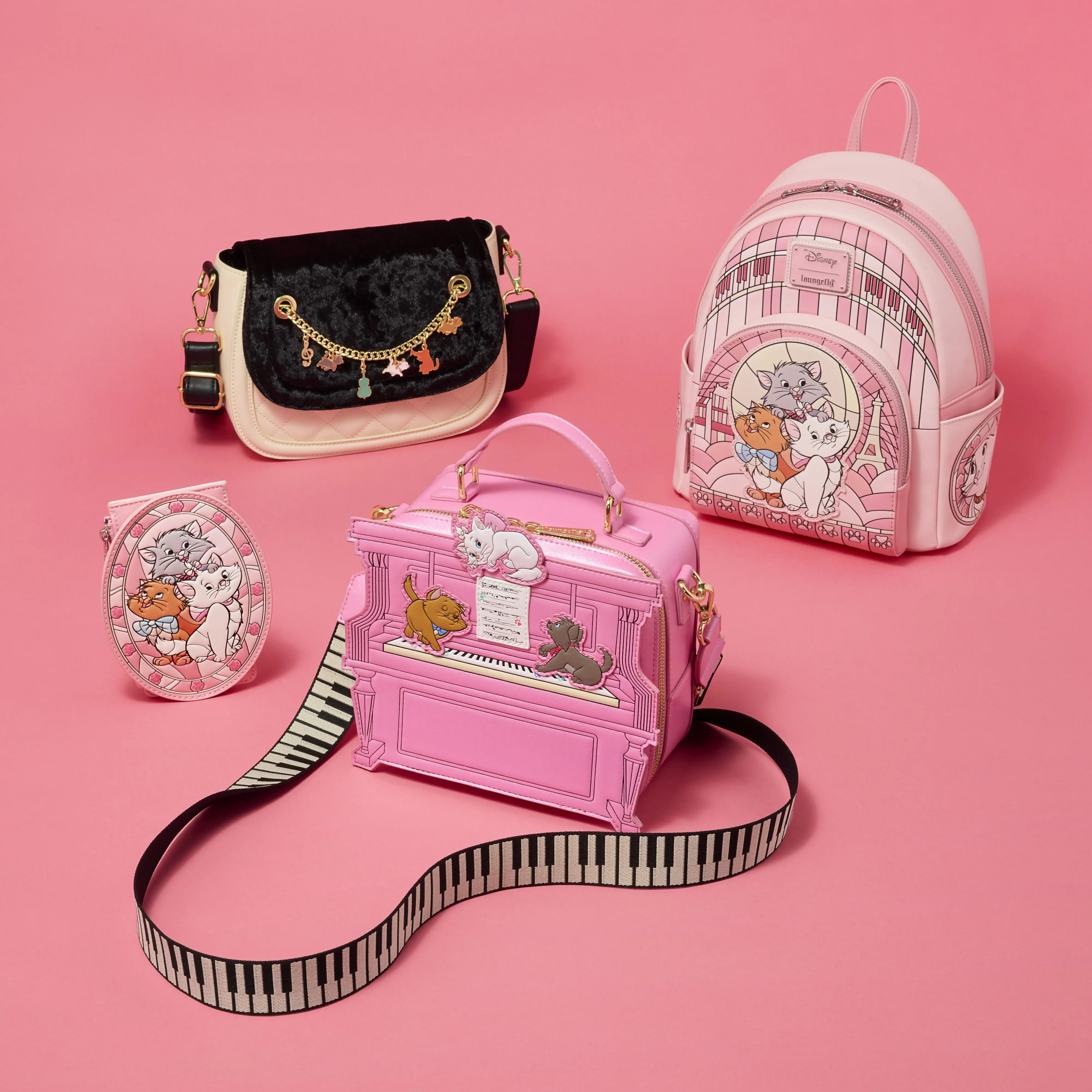 The Aristocats Figural Piano Crossbody Bag - Image 4
