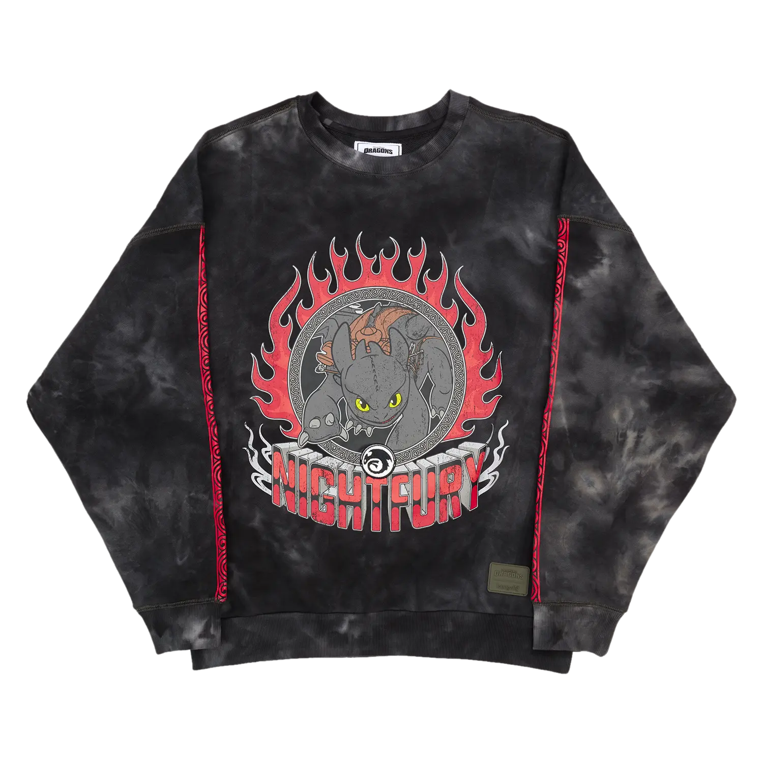 How To Train Your Dragon Night Fury Crewneck Sweatshirt