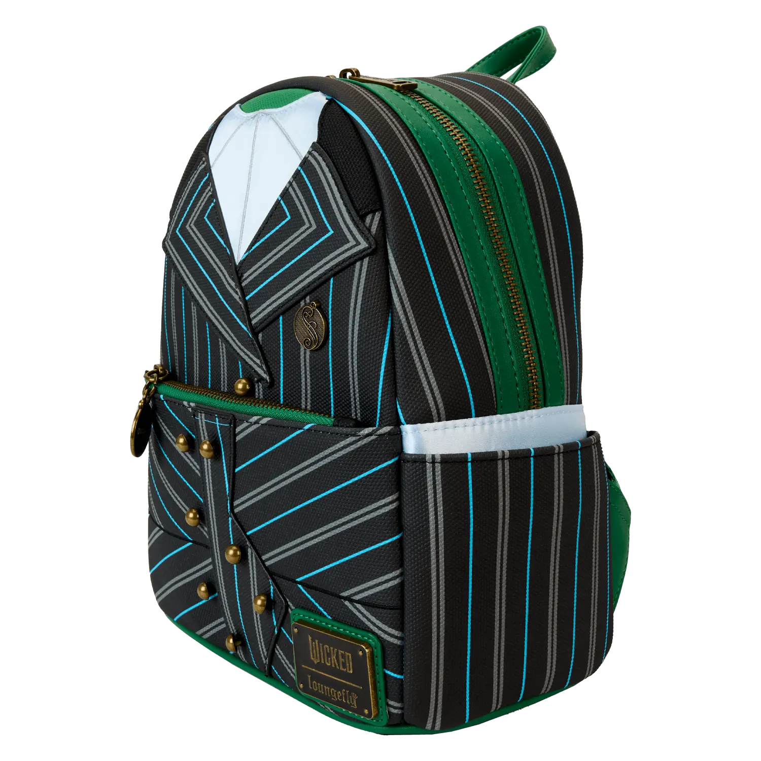 Wicked Elphaba Shiz University Uniform Cosplay Mini Backpack - Image 4
