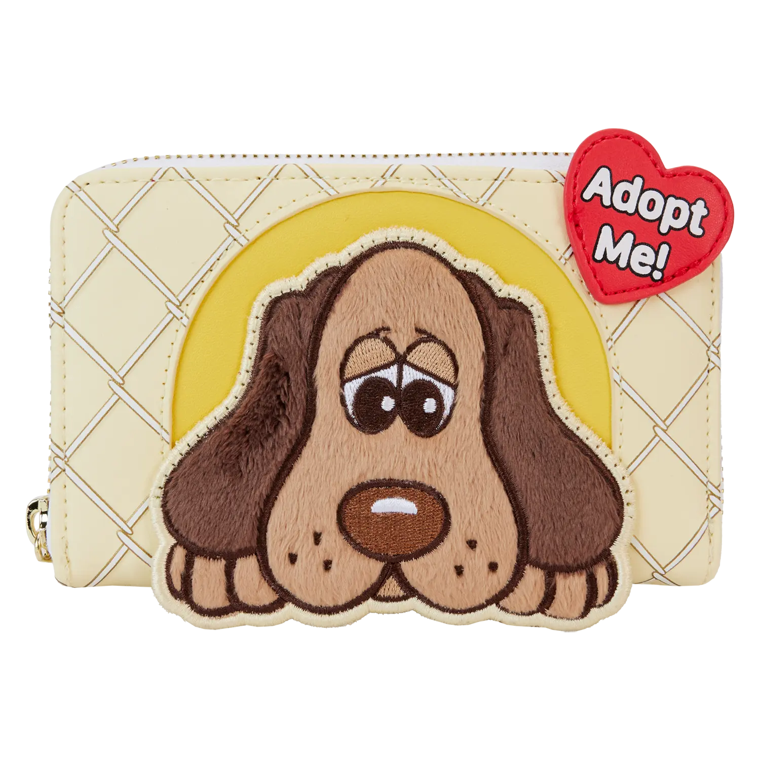 Pound Puppies 40th Anniversary Plush Zip Around Wallet