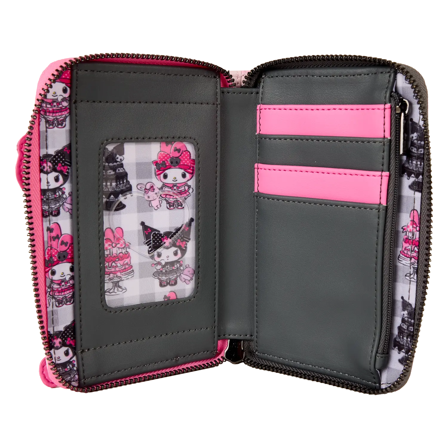 Sanrio My Melody & Kuromi Zip Around Wallet - Image 6