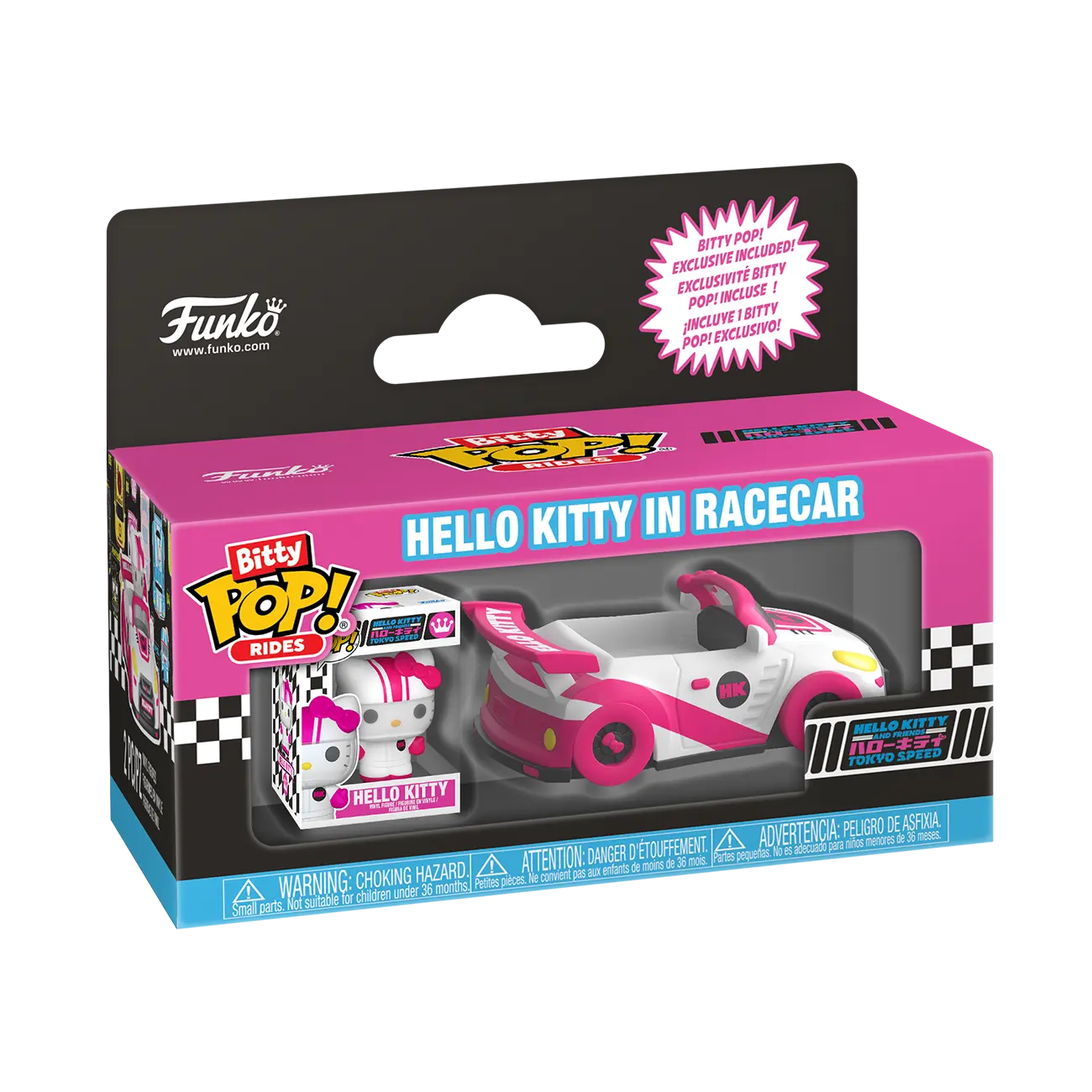 Bitty Pop! Rides Hello Kitty in Racecar - Image 2