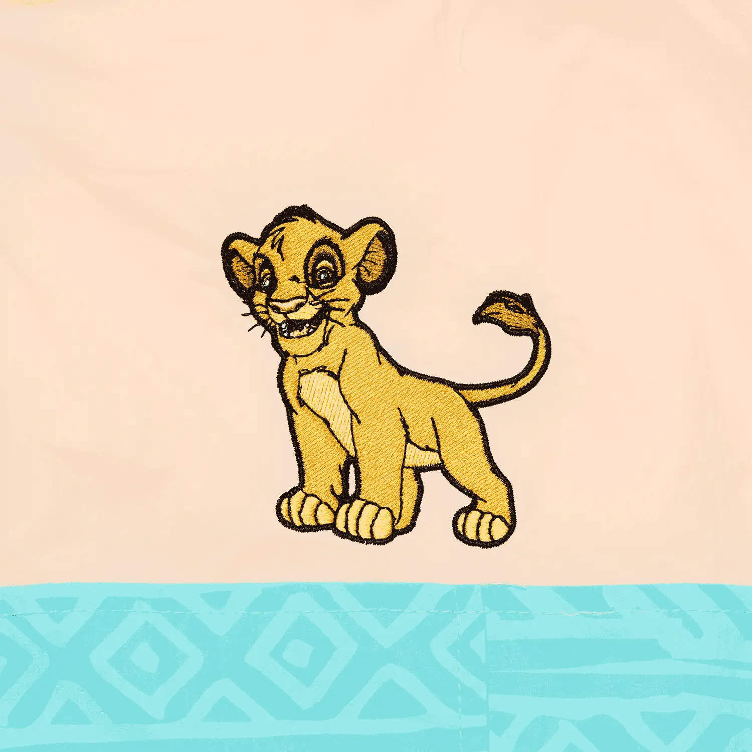 The Lion King Simba Half-Zip Unisex Windbreaker Jacket - Image 3