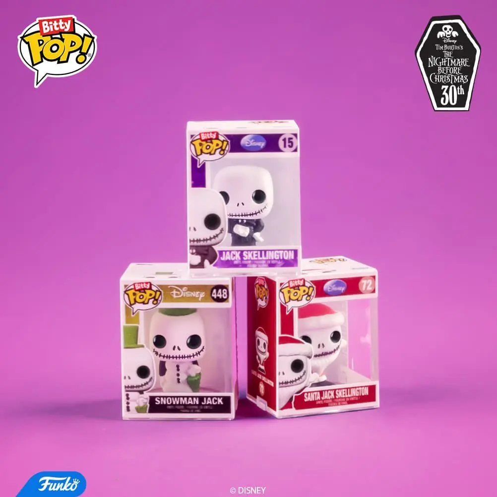 Bitty Pop! The Nightmare Before Christmas 4-Pack Series 4 - Image 2
