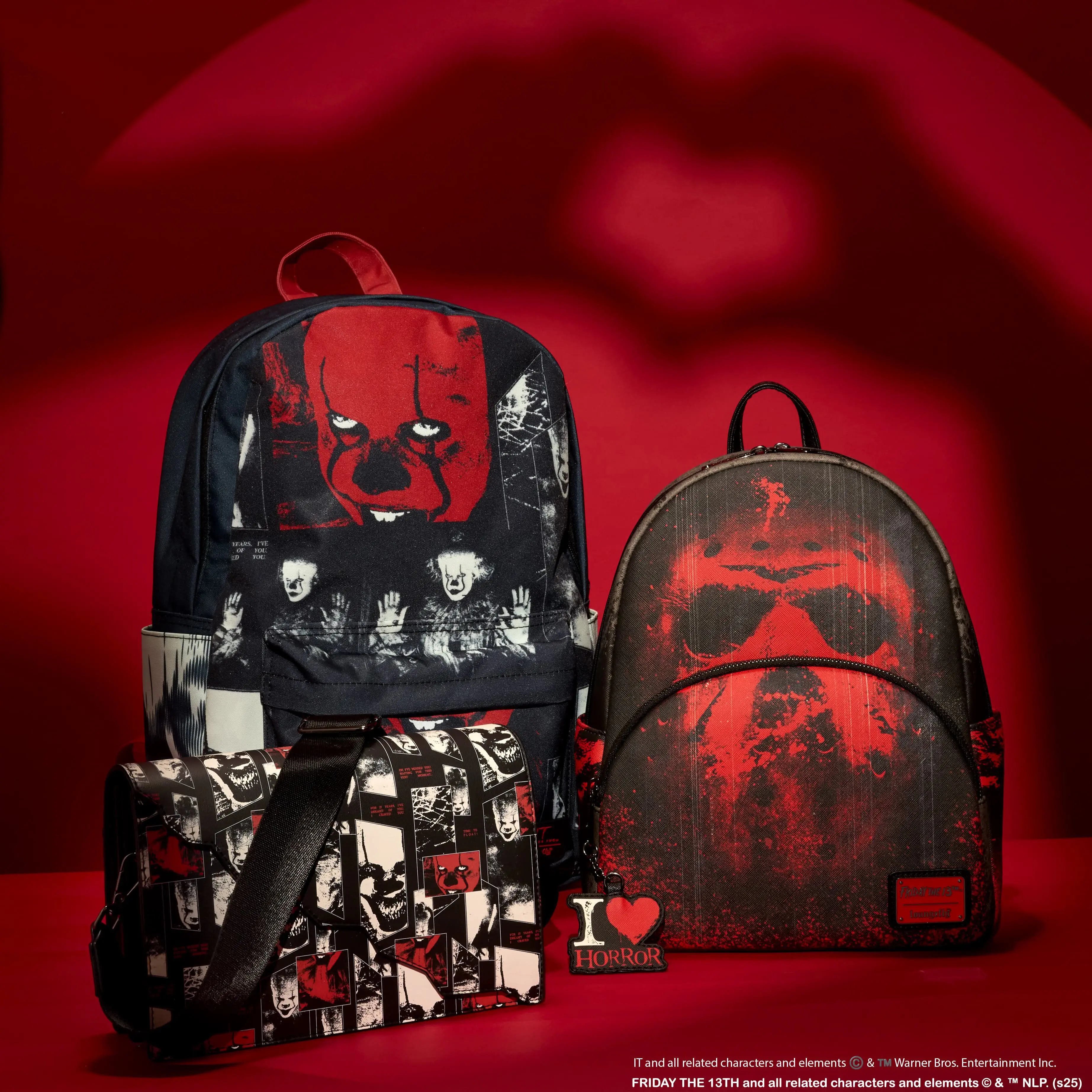 I Heart Horror Friday The 13th Mini Backpack - Image 3
