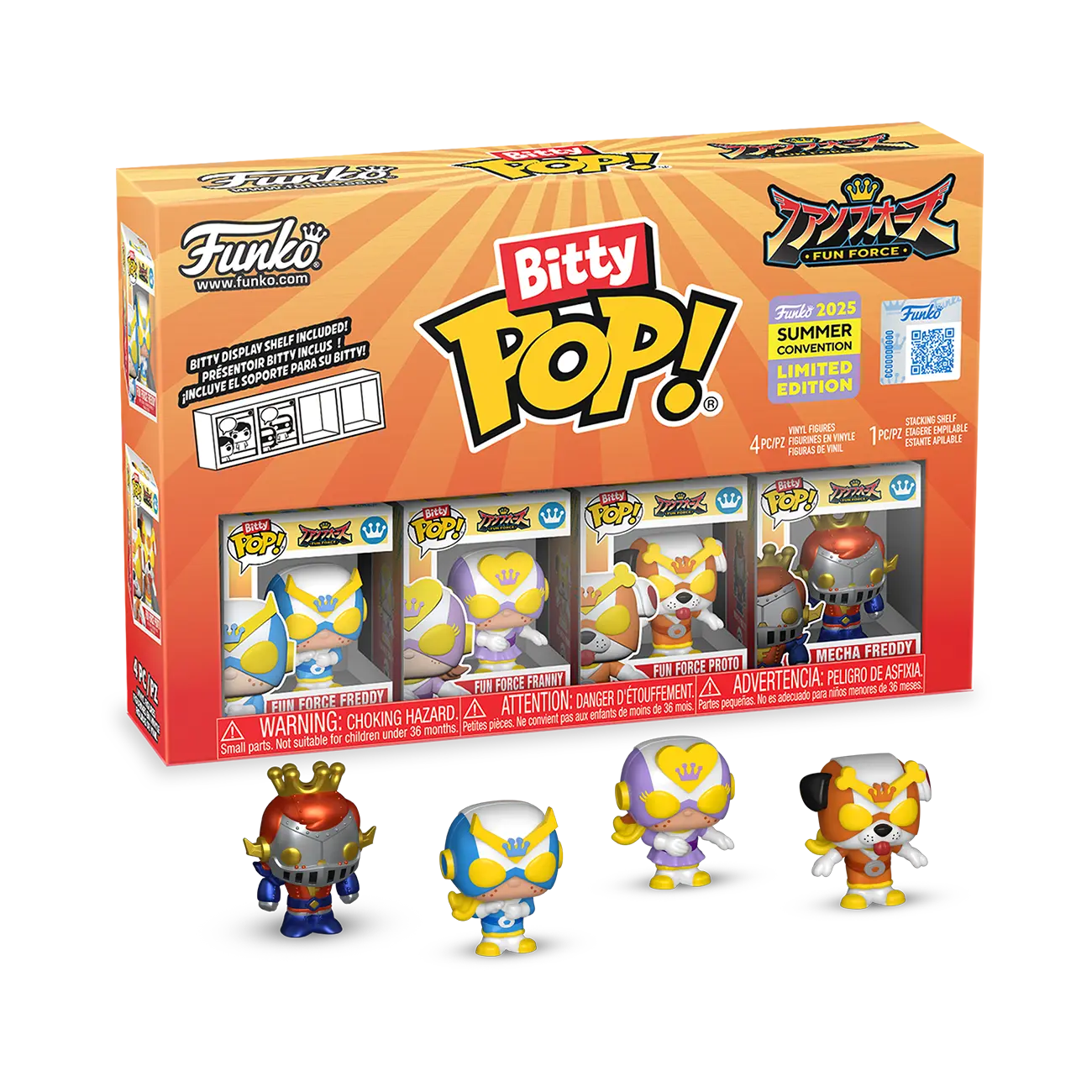 Bitty Pop! Fun Force 4-Pack