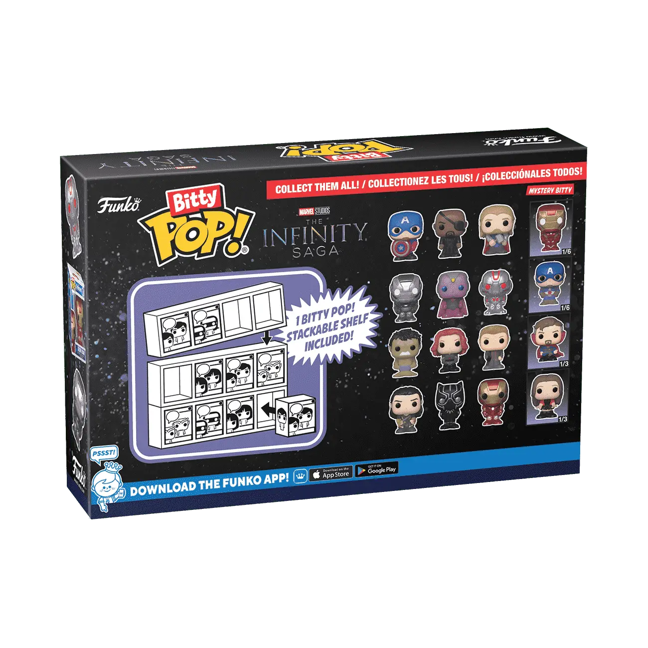 Bitty Pop! Marvel the Infinity Saga 4-Pack Series 2 - Image 4