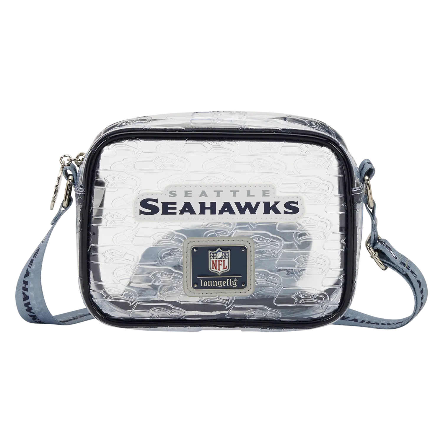 NFL Seattle Seahawks Clear Crossbody Stadium Bag