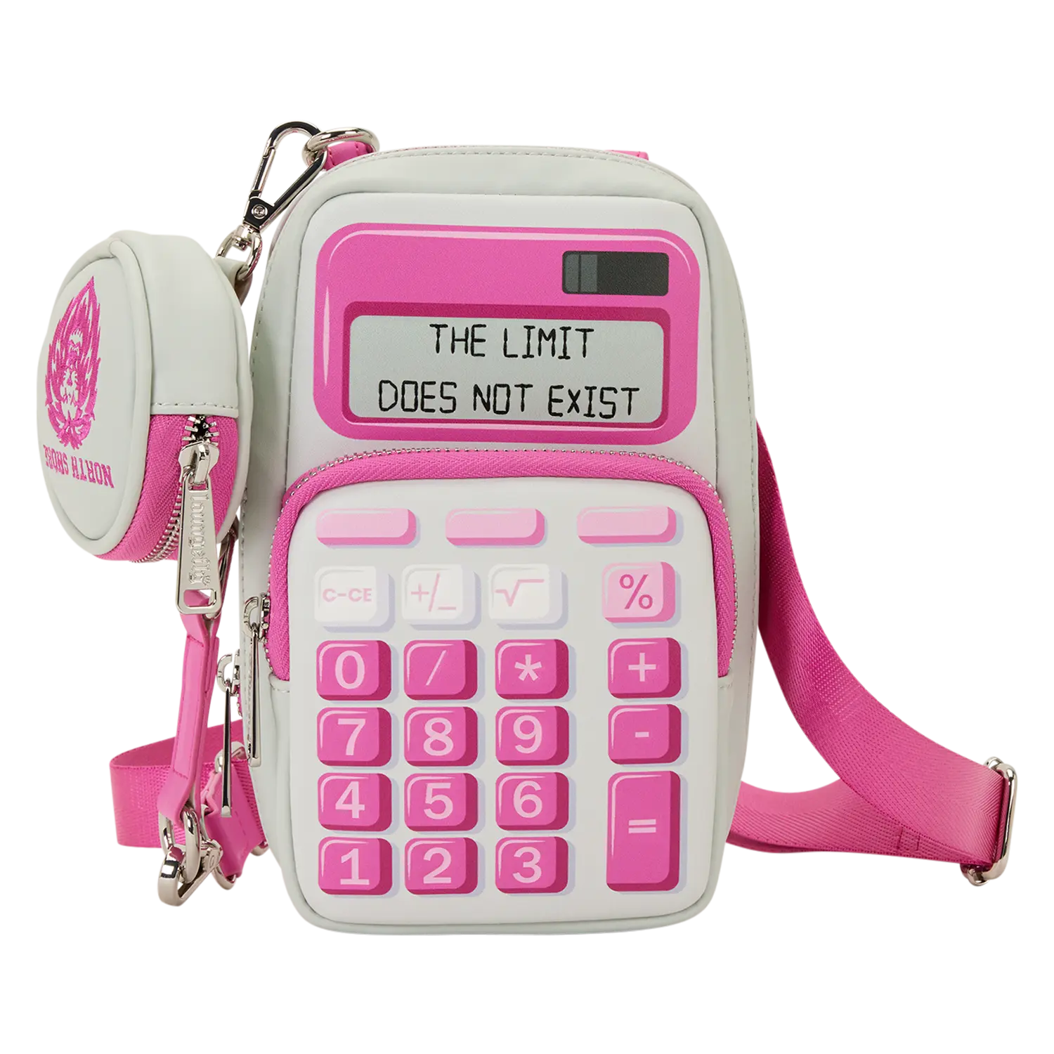 Mean Girls Calculator Cell Phone Crossbody Bag with Coin Bag