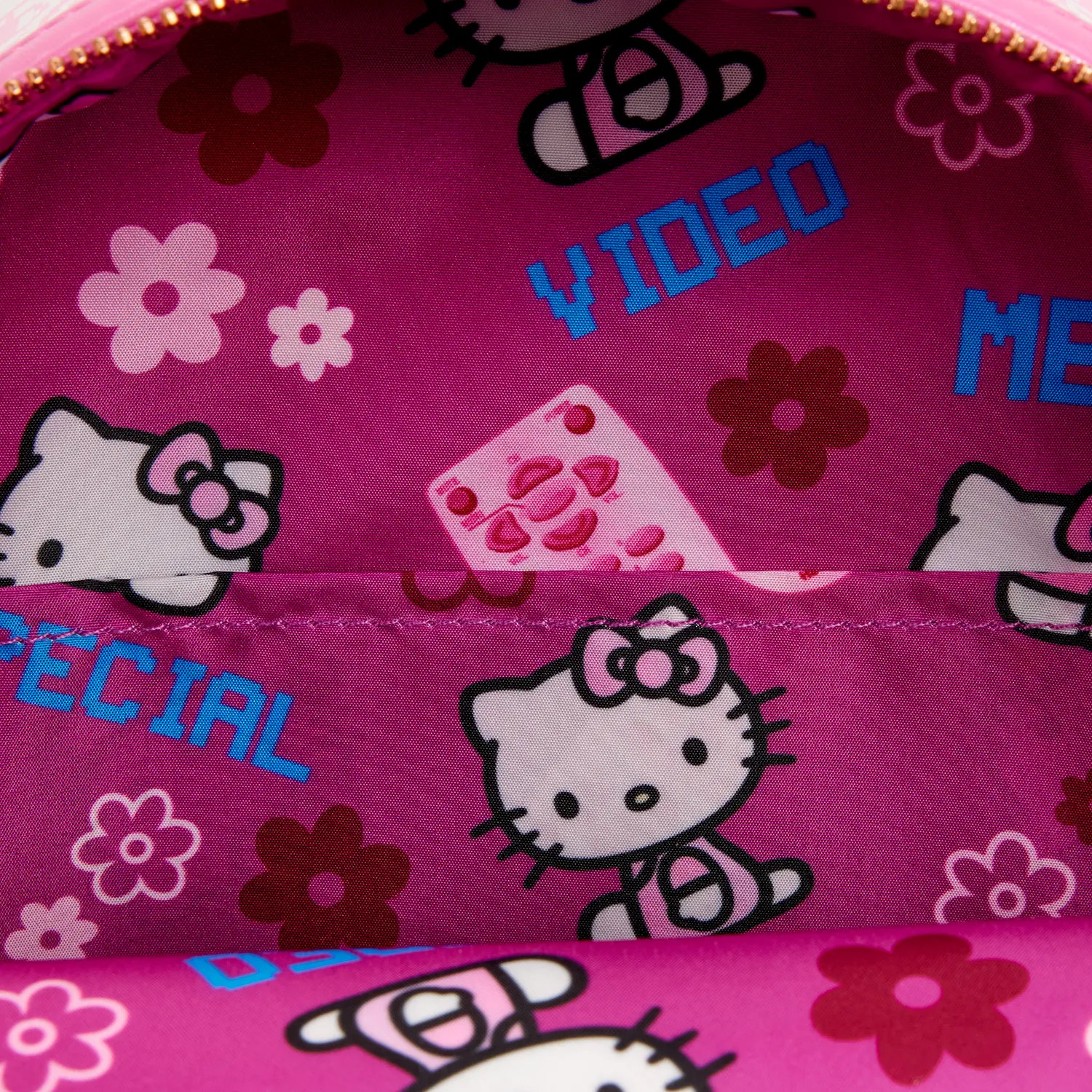 Sanrio Exclusive Hello Kitty Vintage TV Lenticular Mini Backpack with Coin Bag - Image 8