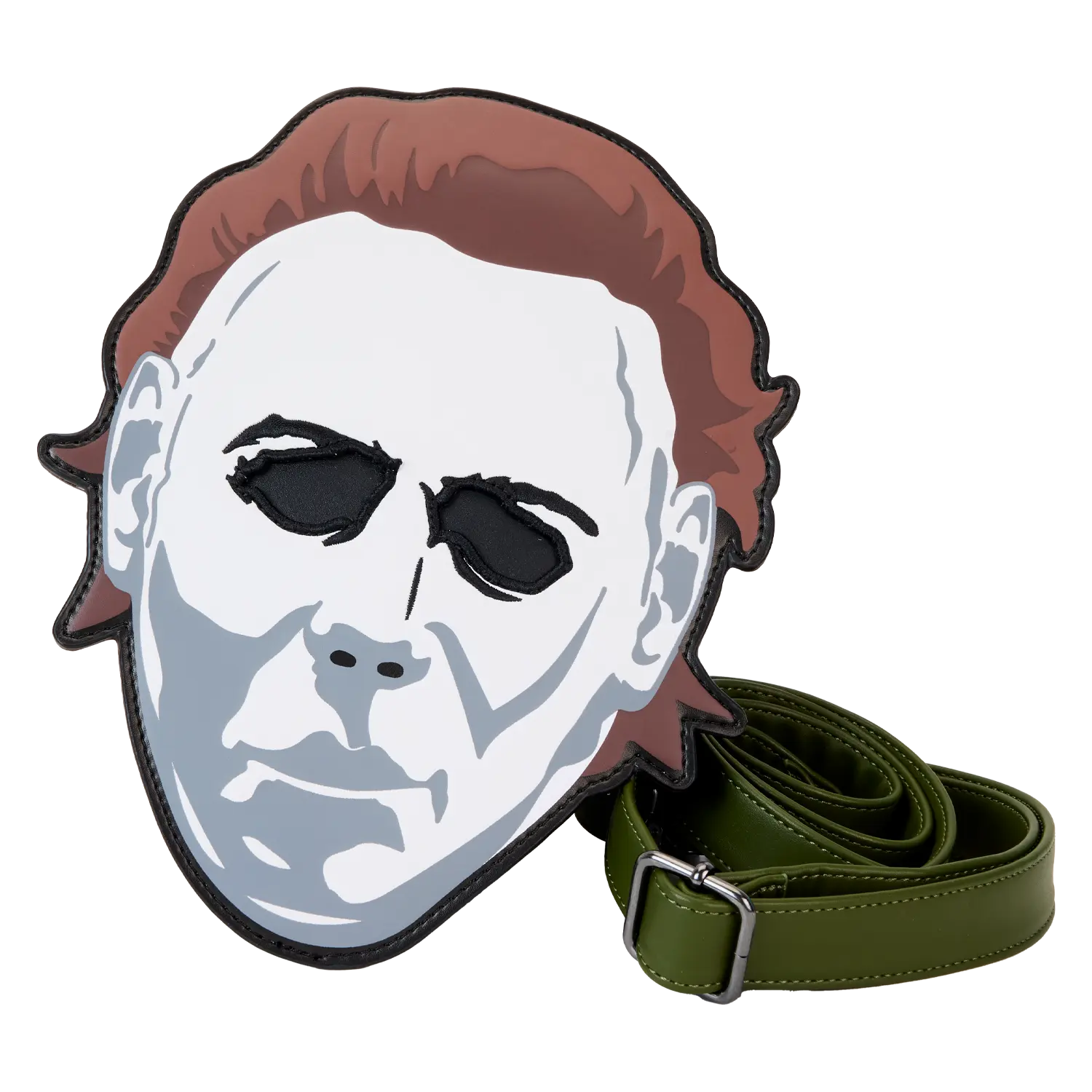 Halloween Michael Myers Mask Glow Crossbody Bag