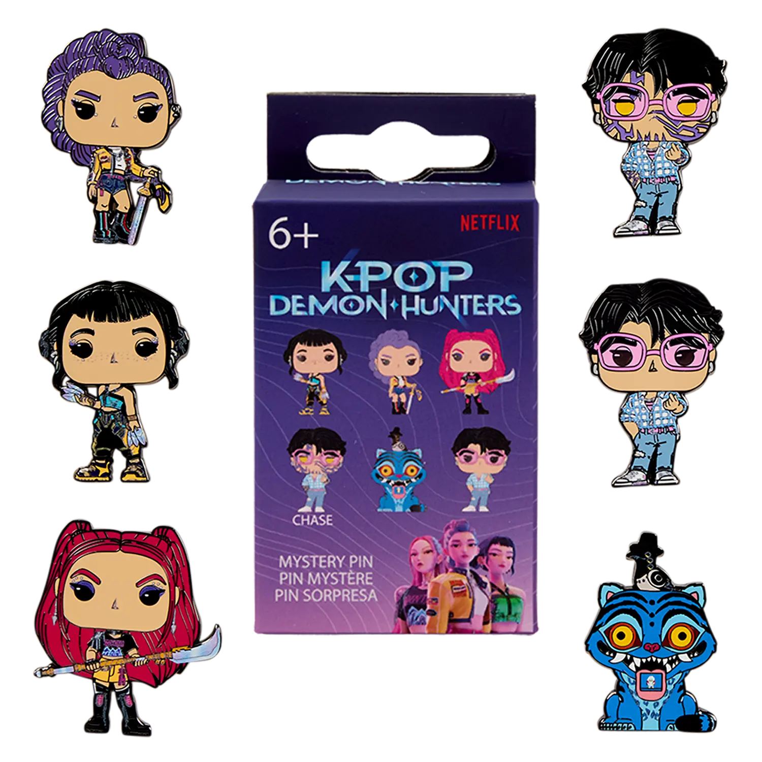 Funko Pop! By Loungefly KPop Demon Hunters Mystery Box Pin