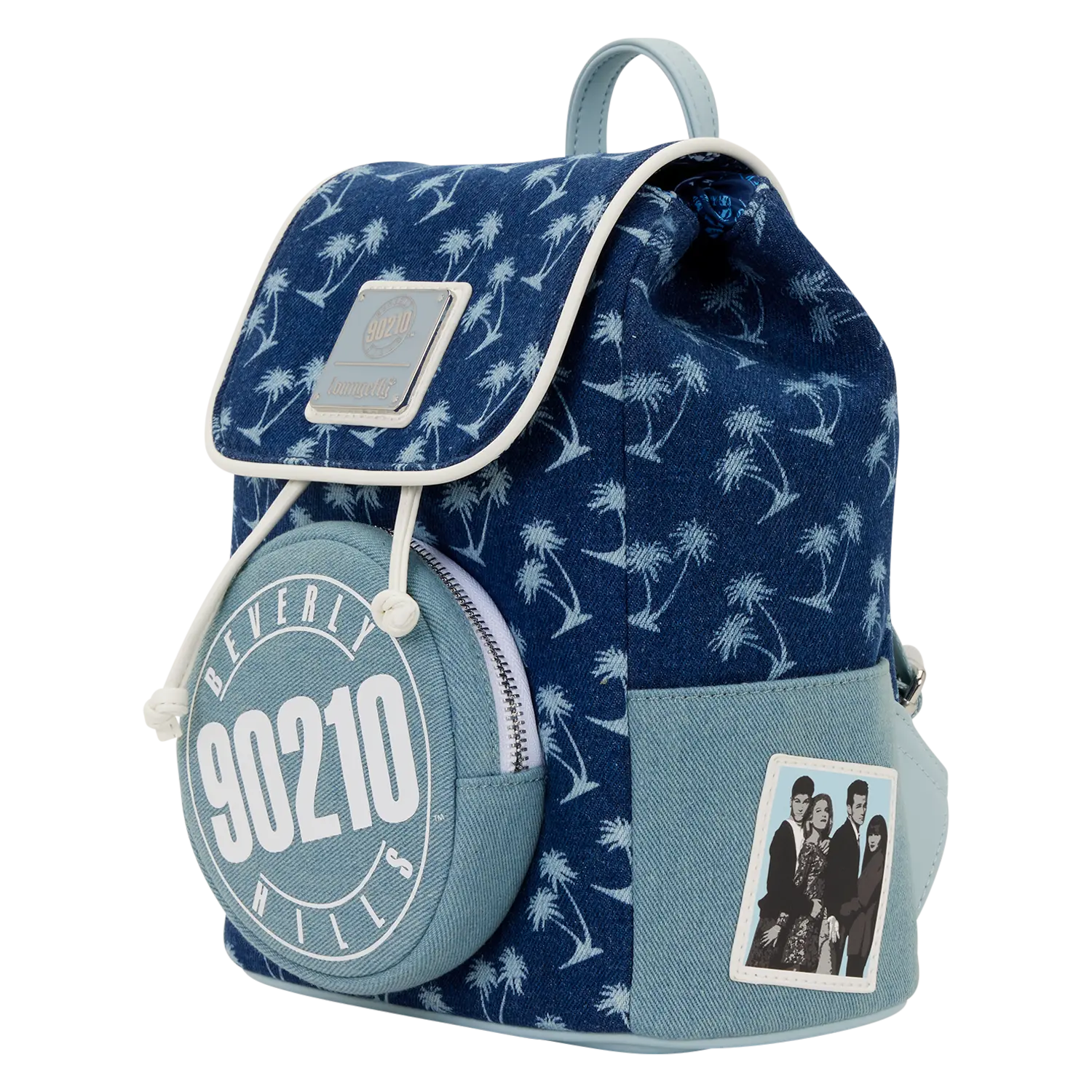 Beverly Hills, 90210 Exclusive Drawstring Mini Backpack - Image 4