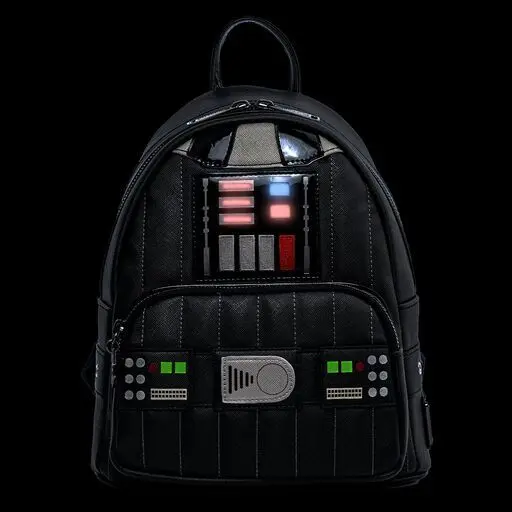 Star Wars Darth Vader Light Up Cosplay Mini Backpack - Image 5