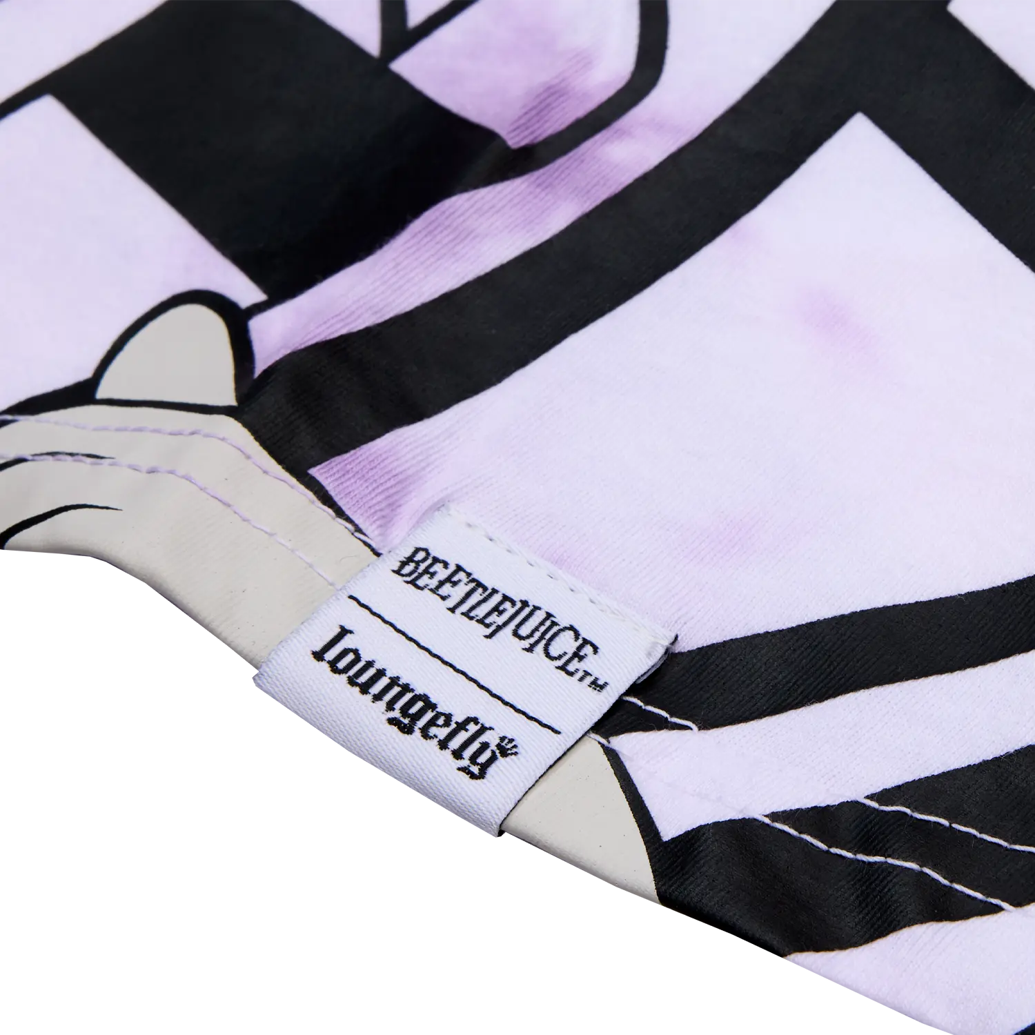 Beetlejuice & Lydia Deetz Reversible Tie-Dye Unisex Tee - Image 5