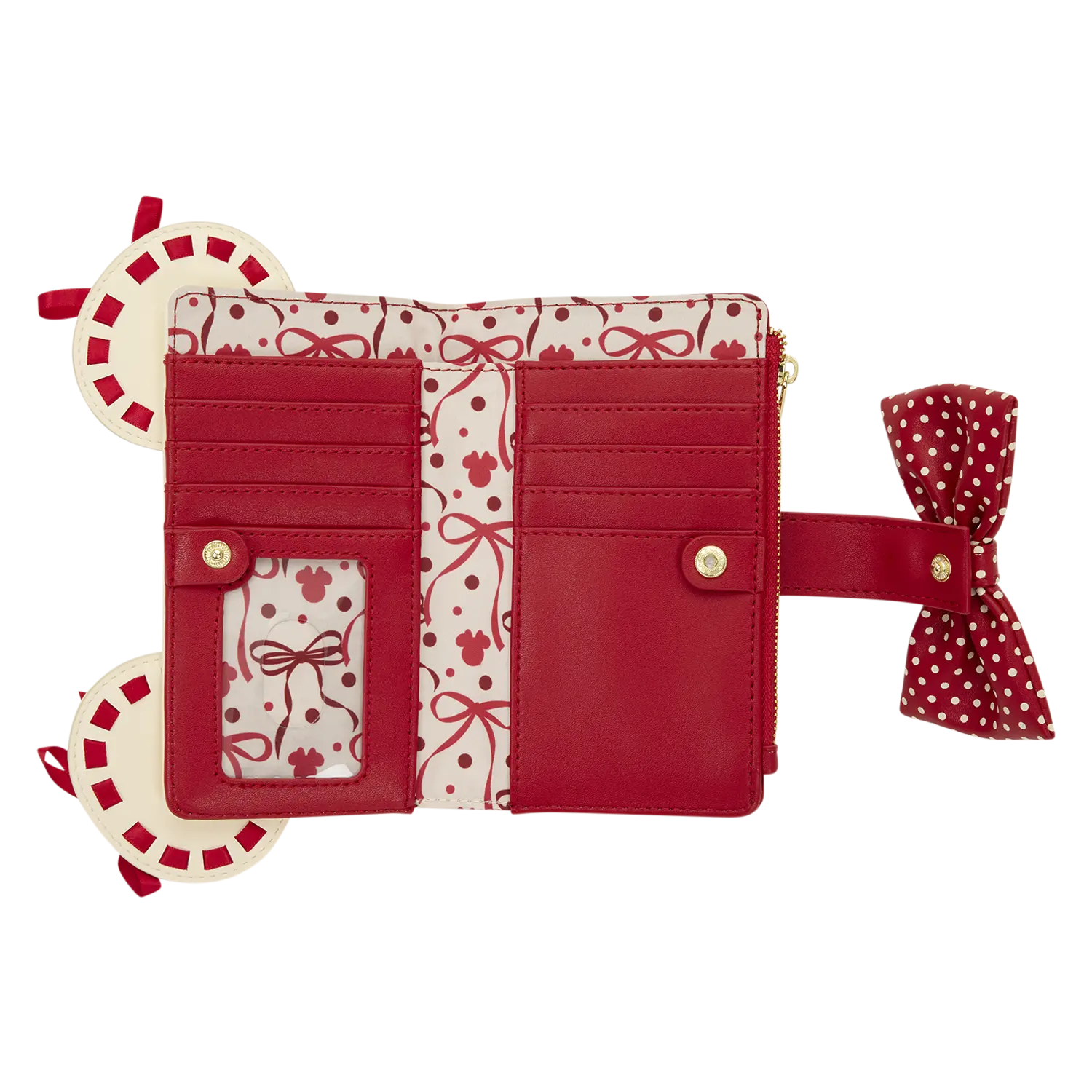 Minnie Mouse Rock the Dots Coquette Flap Wallet - Image 5