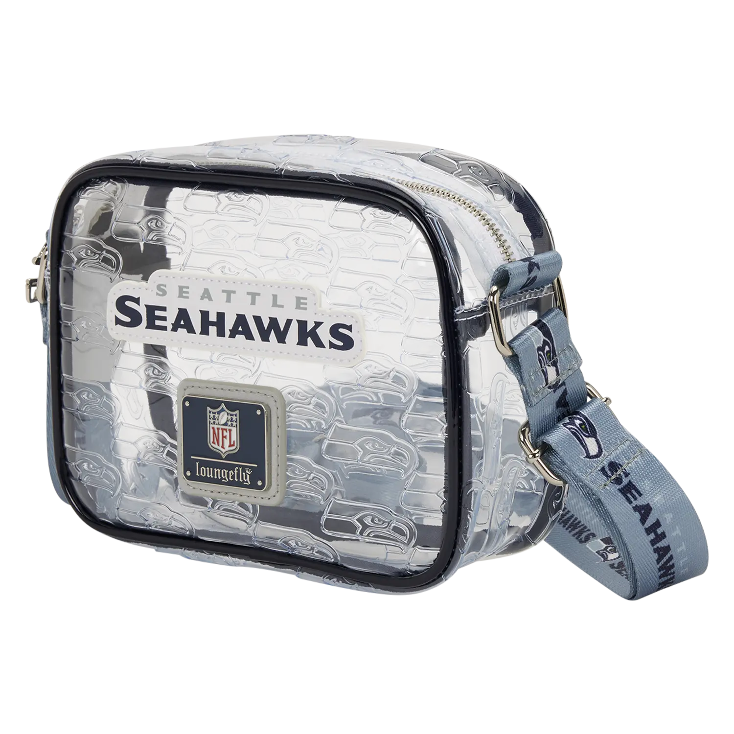 NFL Seattle Seahawks Clear Crossbody Stadium Bag - Image 3