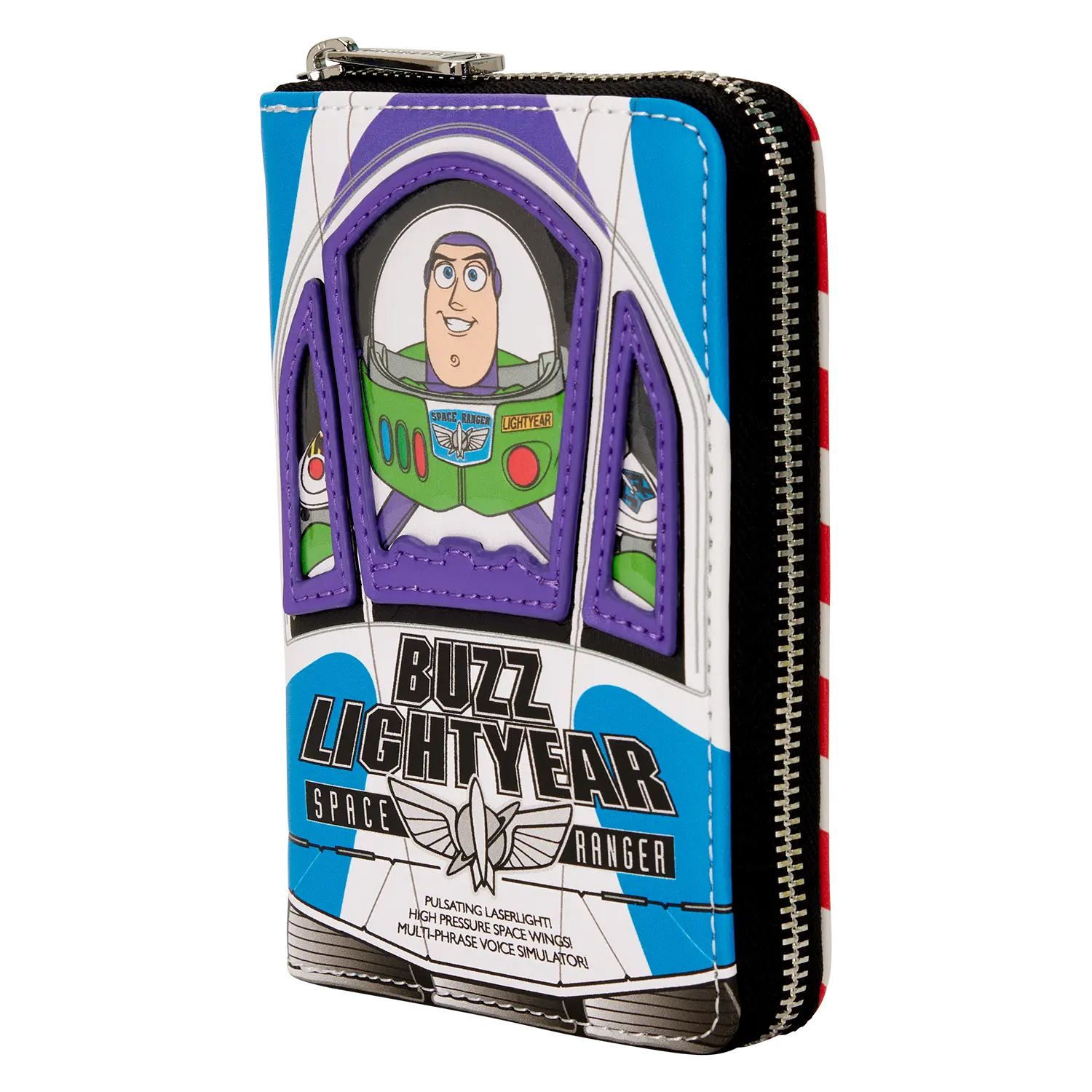 Toy Story 30th Anniversary Buzz Lightyear Glow Zip Around Wallet - Image 4
