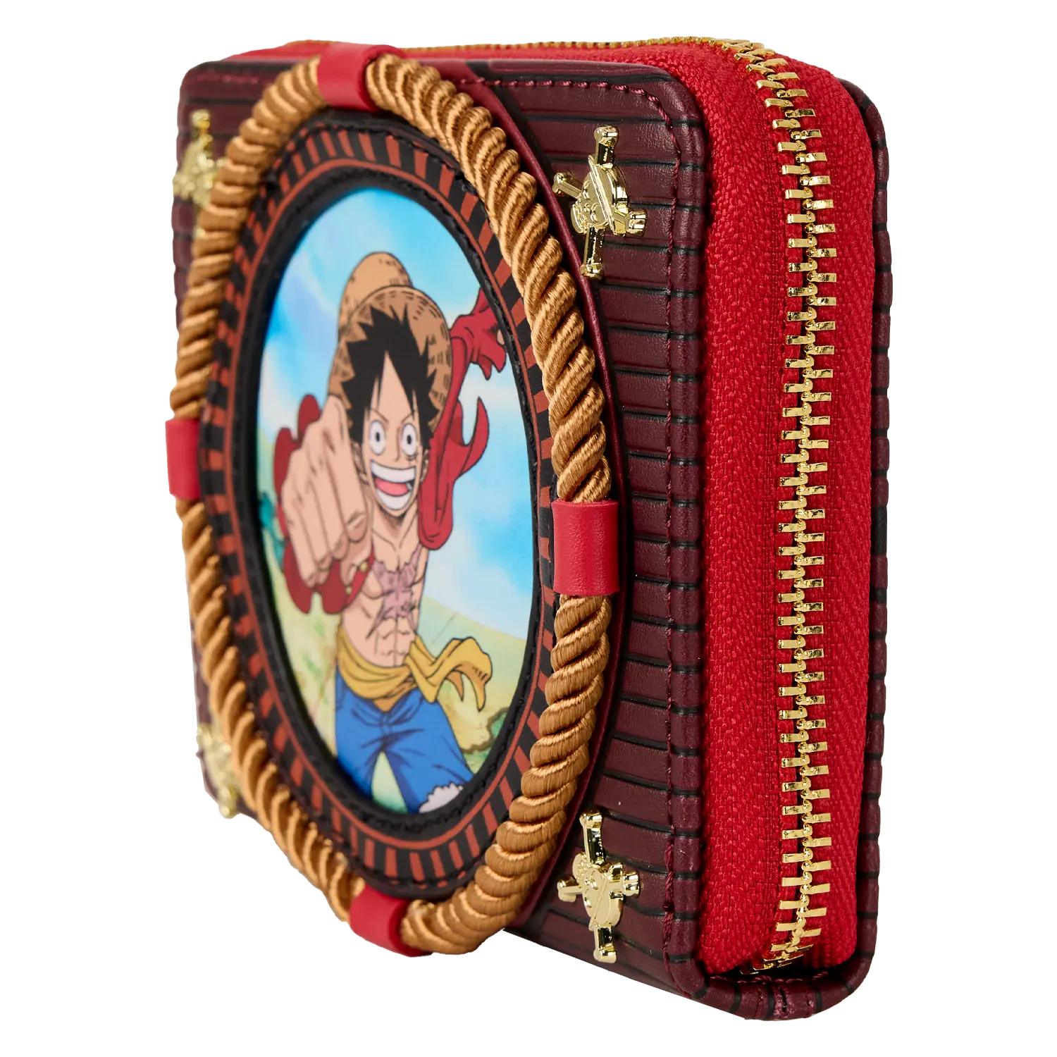 One Piece Luffy Zip Around Wallet - Image 5