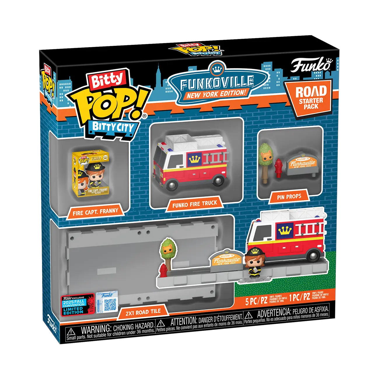 Bitty Pop! Bitty City Funkoville New York Edition Road Starter Pack - Image 2