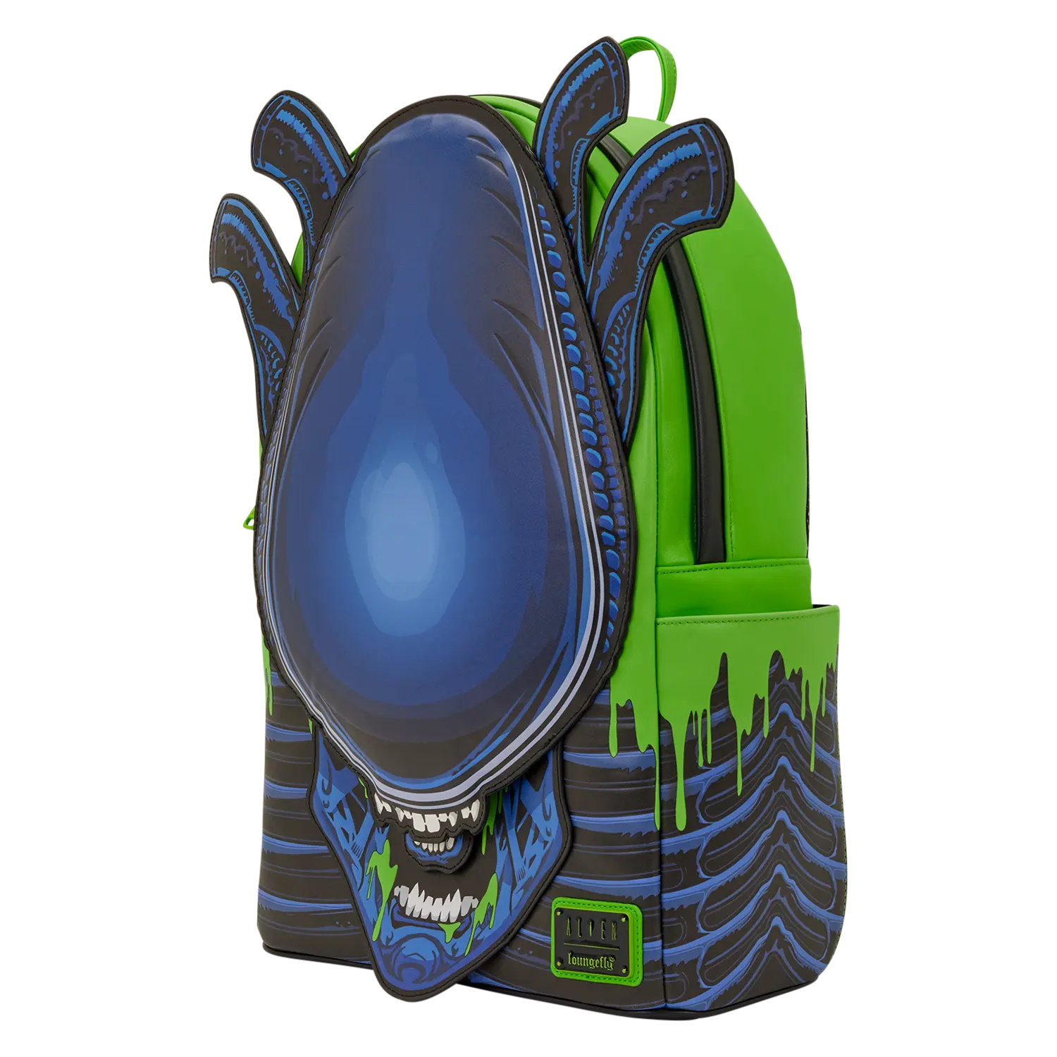 Alien Xenomorph Cosplay Glow Full-Size Backpack - Image 5