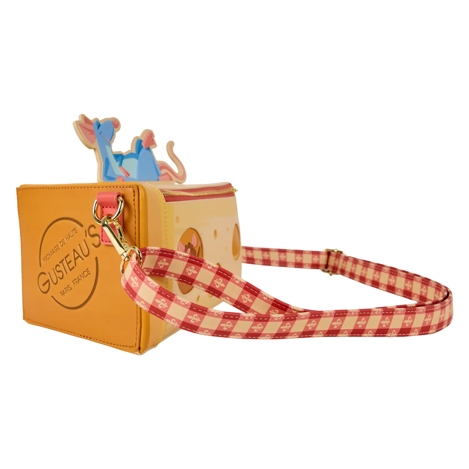 Ratatouille Charcuterie Cheese Figural Crossbody Bag - Image 4