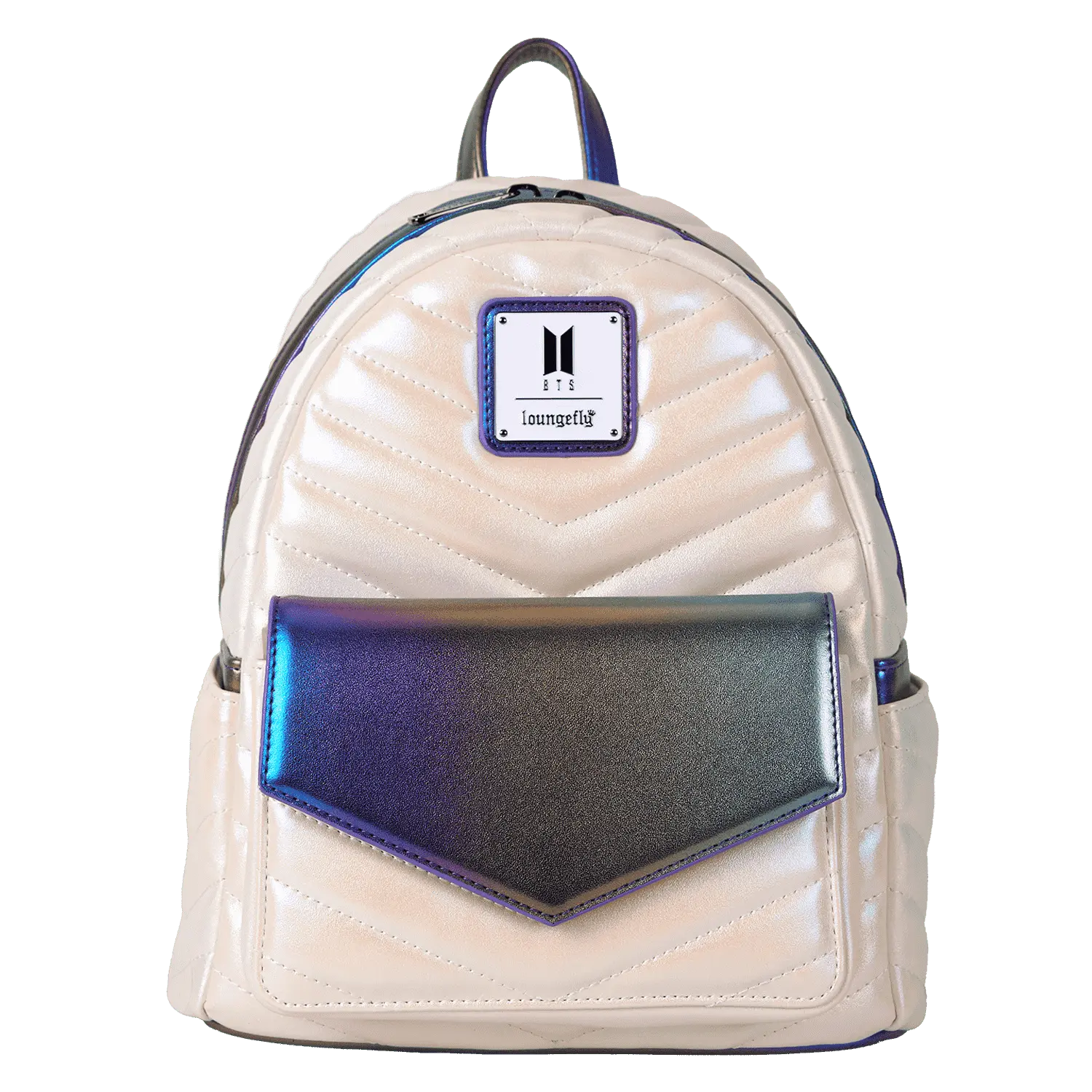 Funko Pop! By Loungefly BTS Iridescent Quilted Mini Backpack