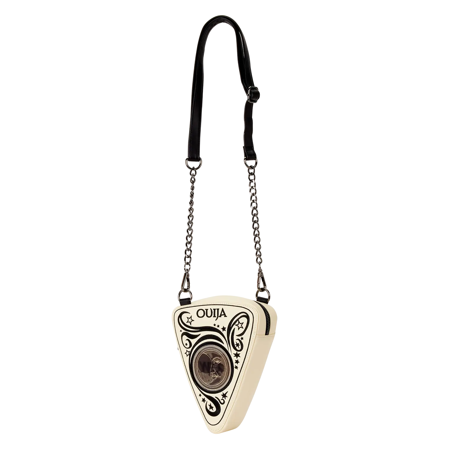 Ouija Planchette Lenticular Glow Figural Crossbody Bag - Image 3