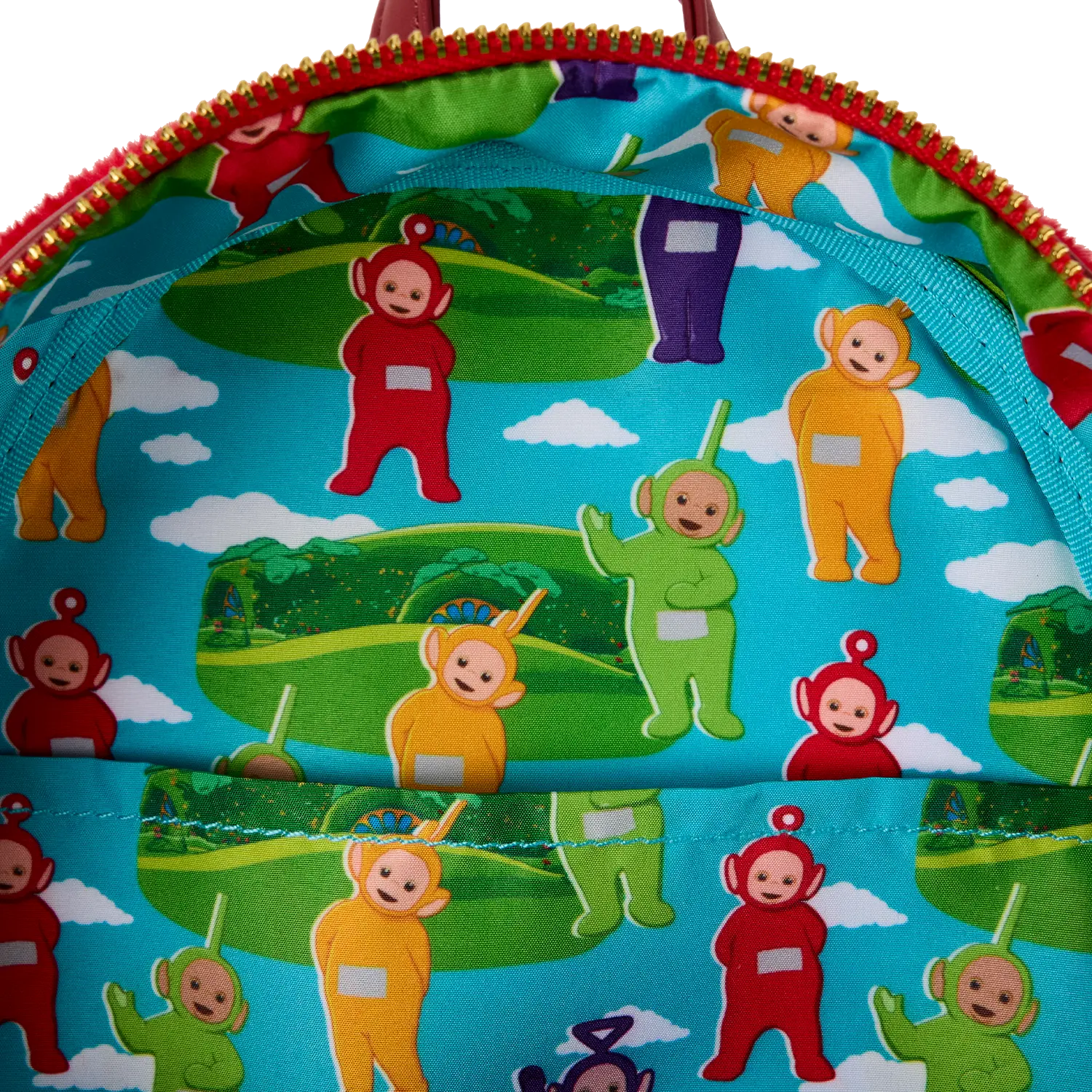 Teletubbies Po Plush Cosplay Light Up Mini Backpack - Image 8