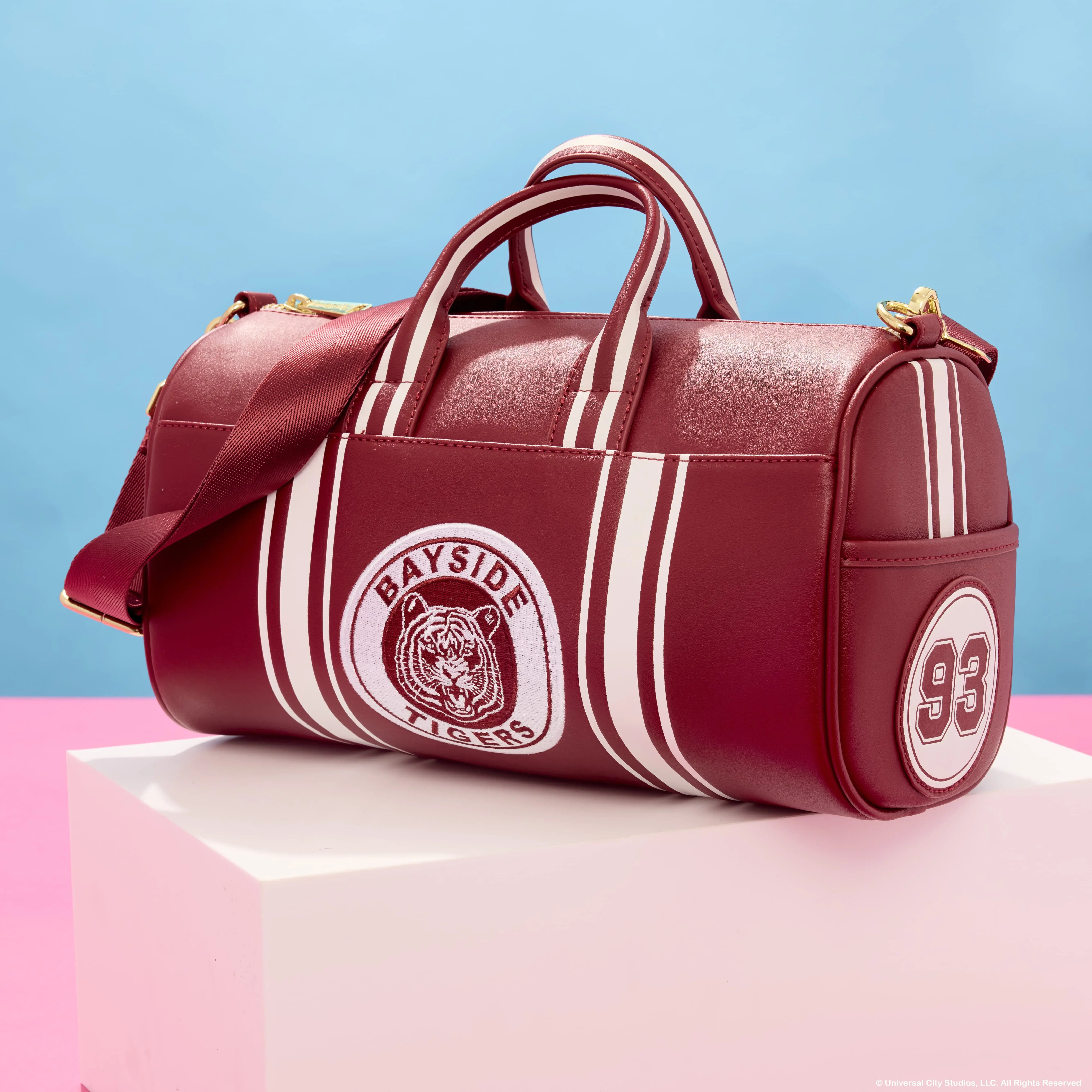 Saved By The Bell Bayside High Tigers Duffle Bag - Image 2
