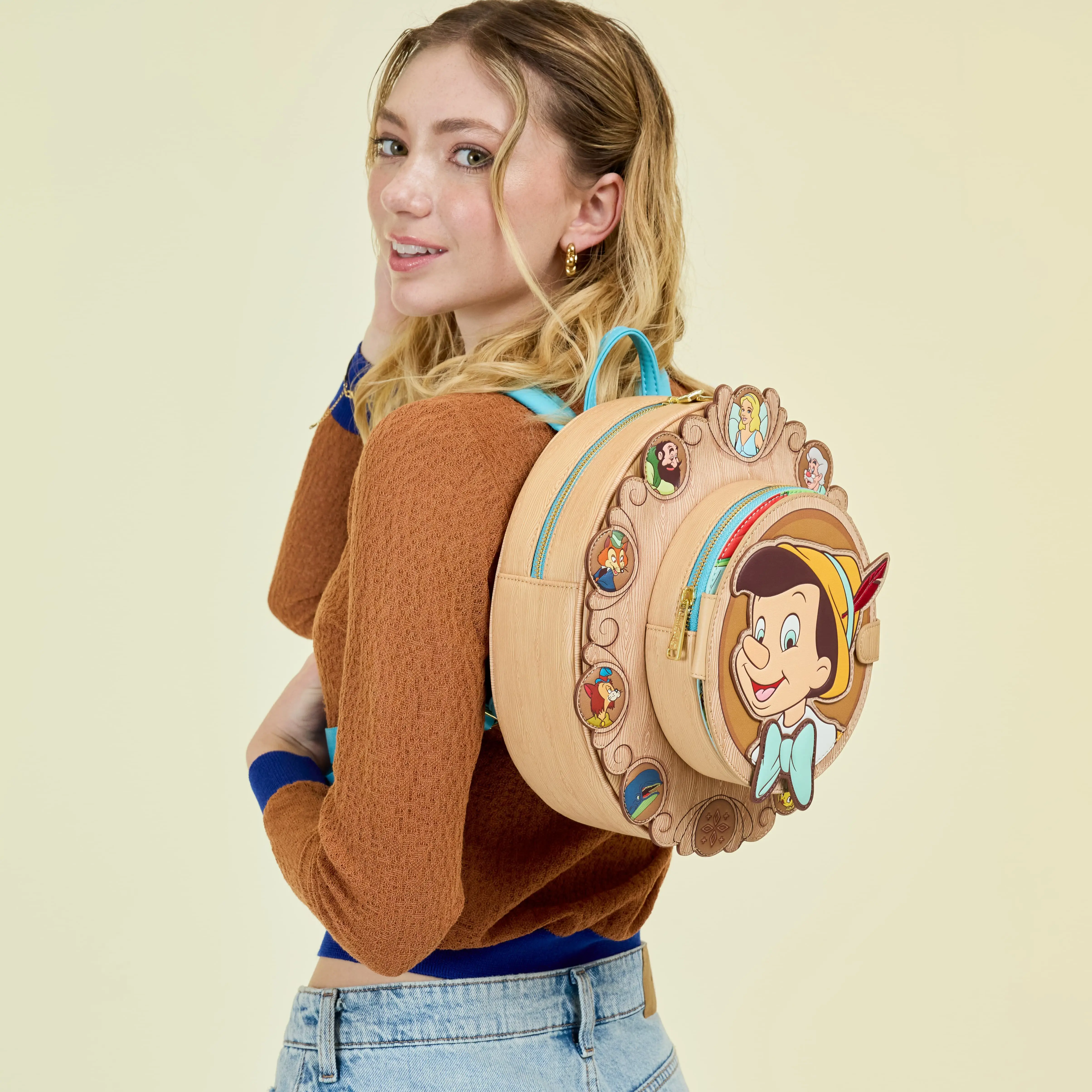 Pinocchio Cameo Mini Backpack - Image 2