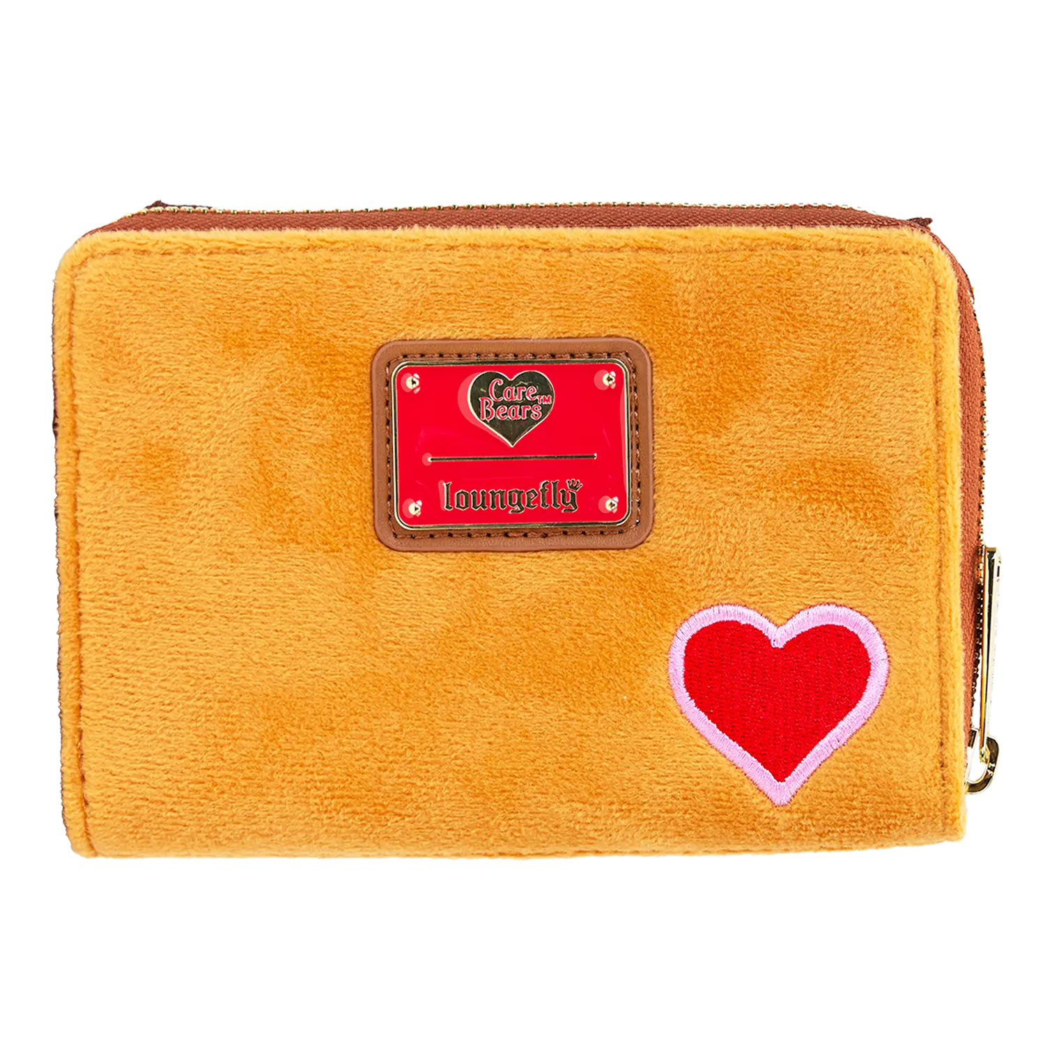 Care Bears Exclusive Tenderheart Bear Plush Cosplay Zip Around Wallet - Image 7