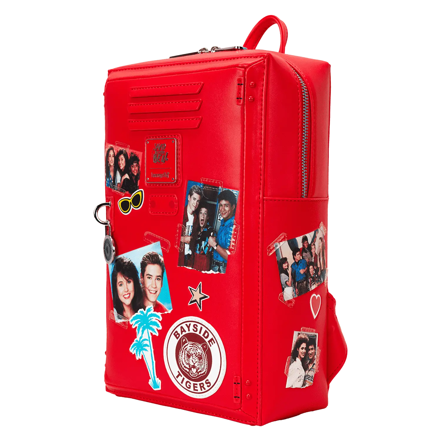 Saved By The Bell Bayside High Locker Figural Mini Backpack - Image 4