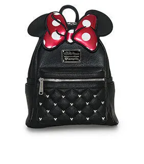 Minnie Mouse Classic Bow Quilted Texture Ear Mini Backpack - Image 3