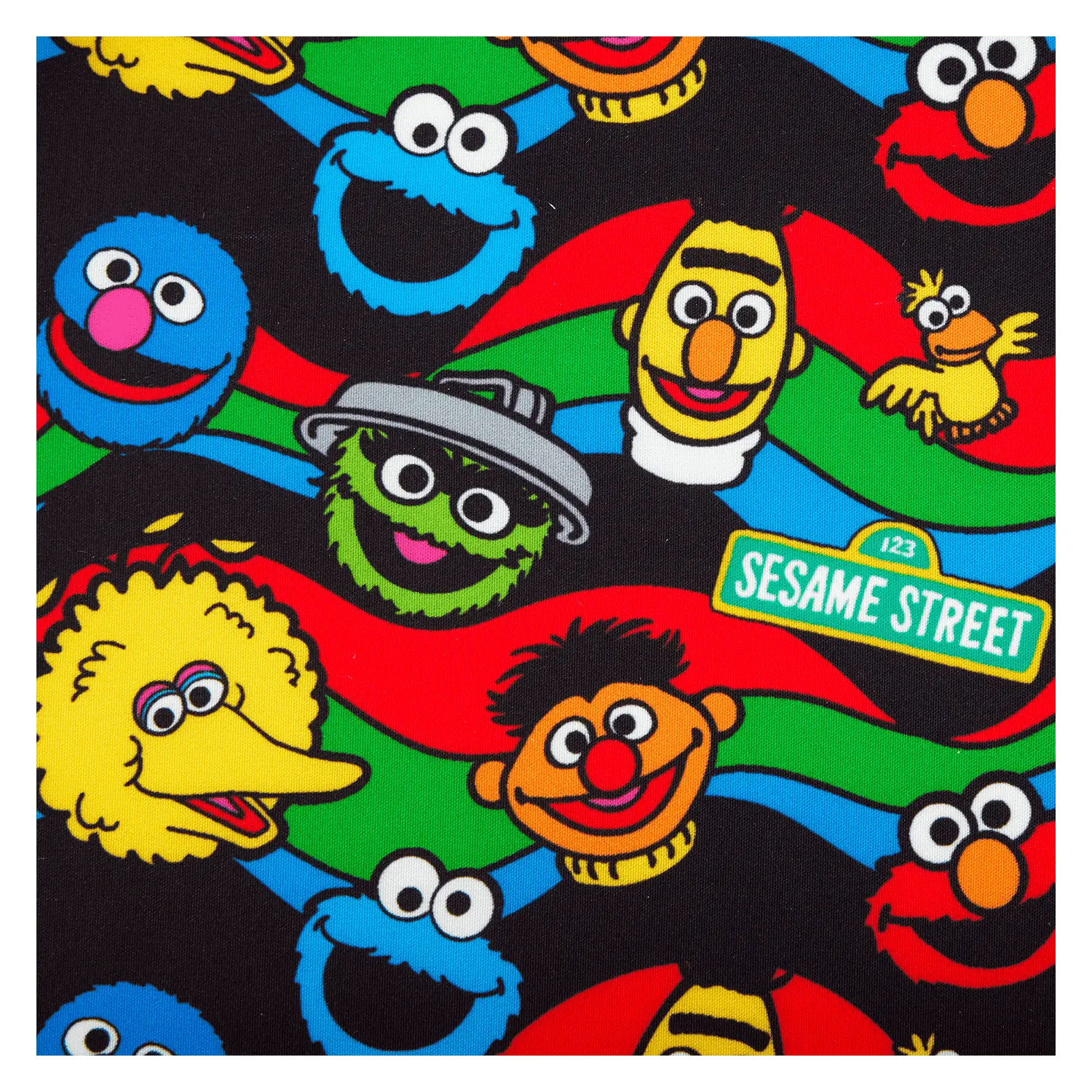 Sesame Street Elmo Plush Cosplay Crossbody Bag - Image 10