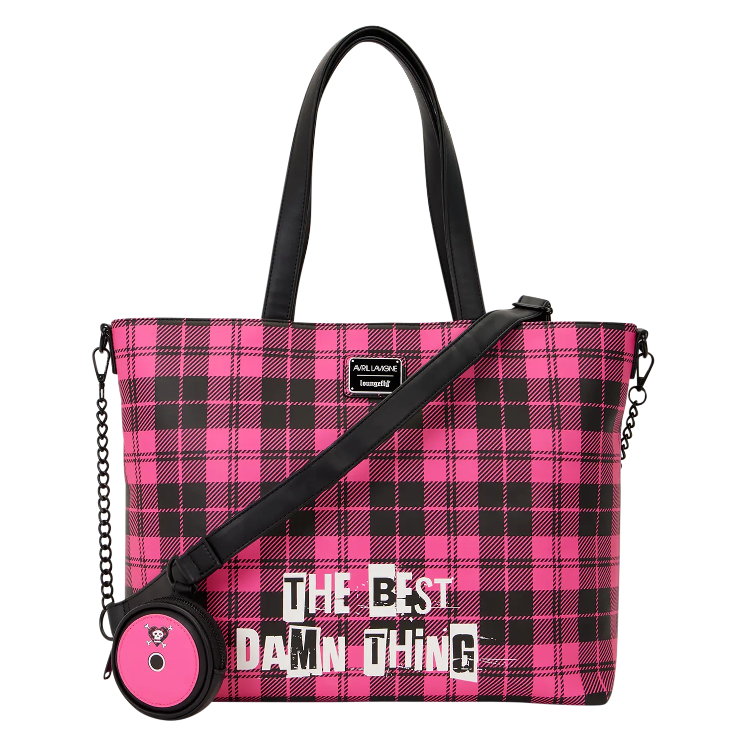 Avril Lavigne Logo Tote Crossbody Bag with Coin Bag - Image 6