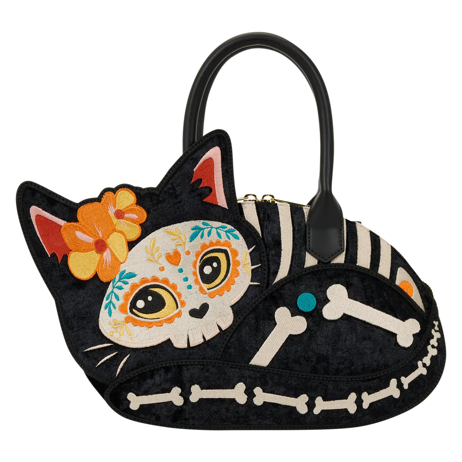 Loungefly Día de los Muertos Cat Alebrije Crossbody Bag