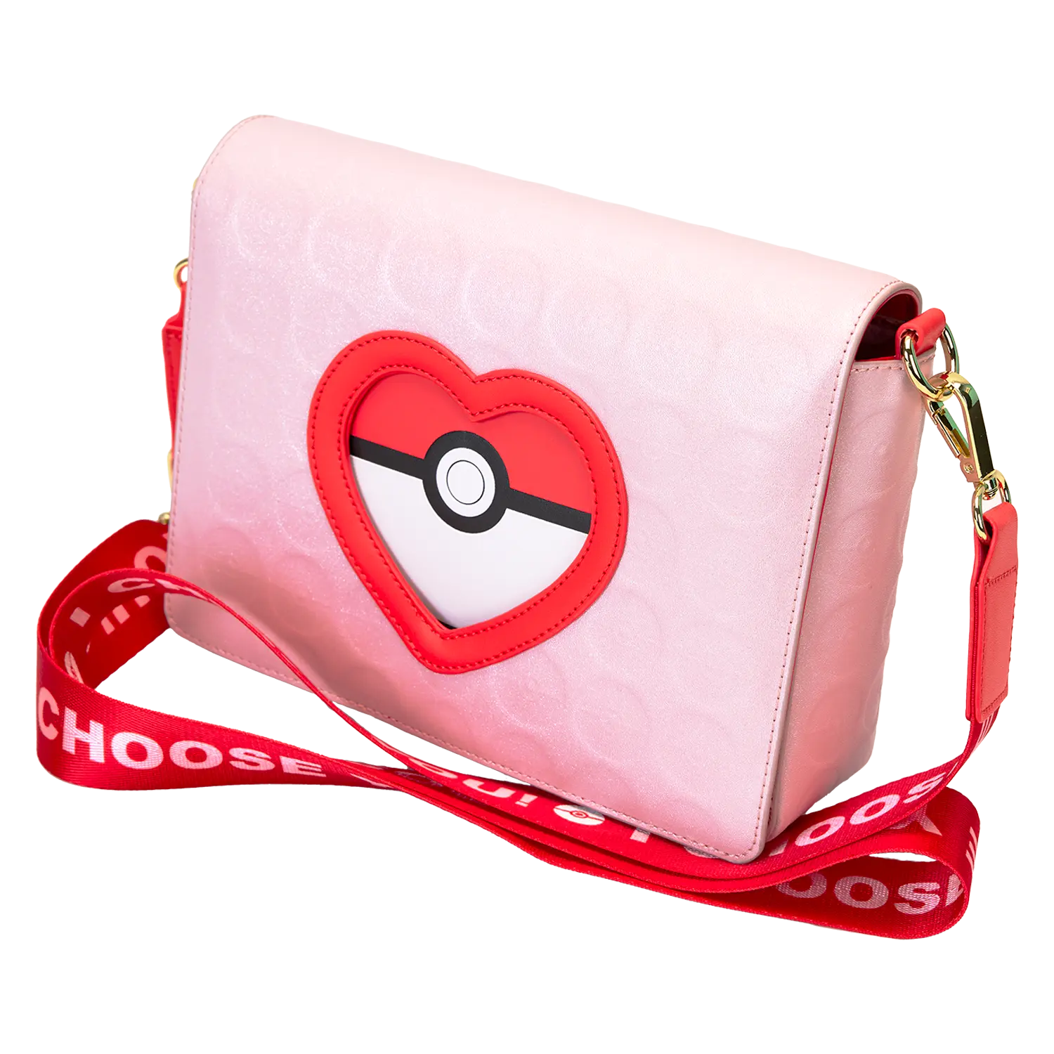 Pokémon Exclusive I Choose You Hearts Crossbody Bag - Image 6