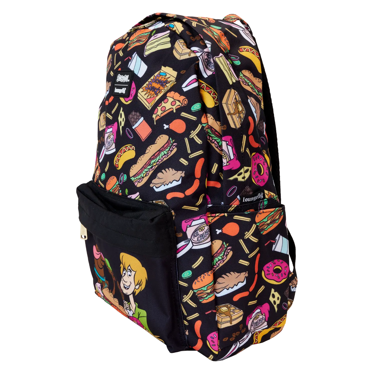 Scooby-Doo Snacks All-Over Print Full-Size Backpack - Image 3