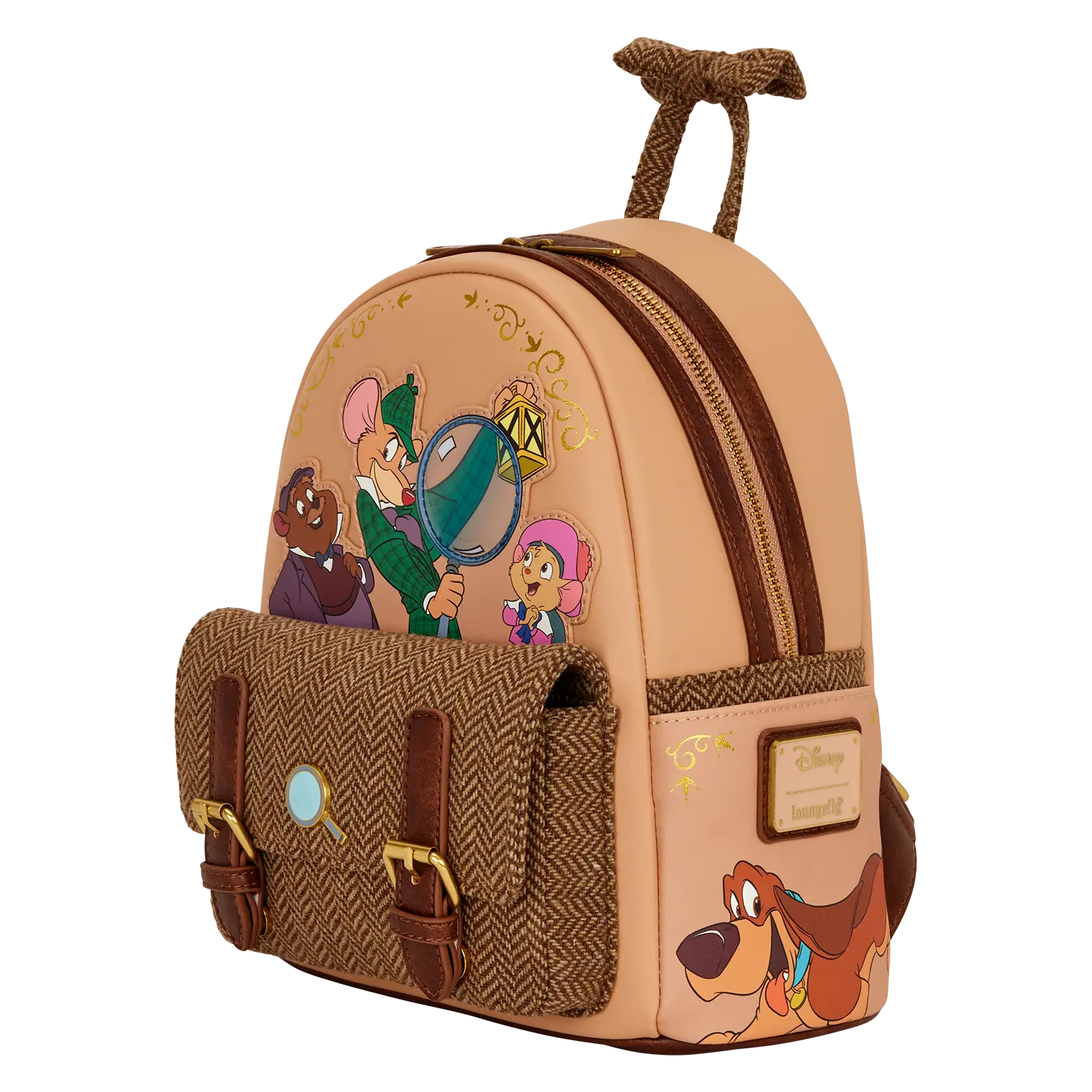 The Great Mouse Detective Exclusive Flap Pocket Mini Backpack - Image 3