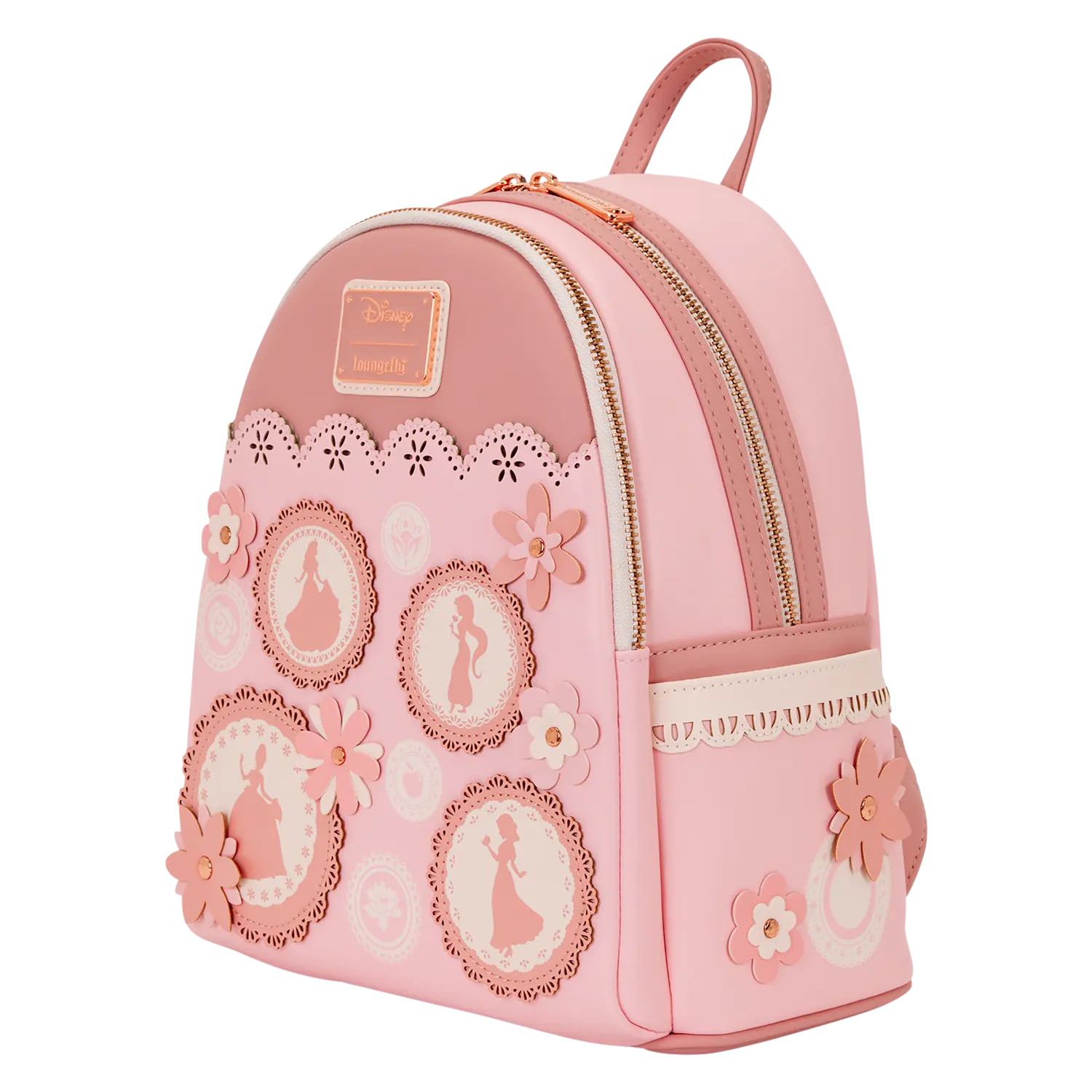 Disney Princess Floral Lace Mini Backpack - Image 3