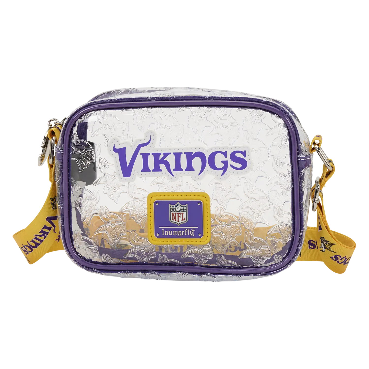 NFL Minnesota Vikings Clear Crossbody Stadium Bag