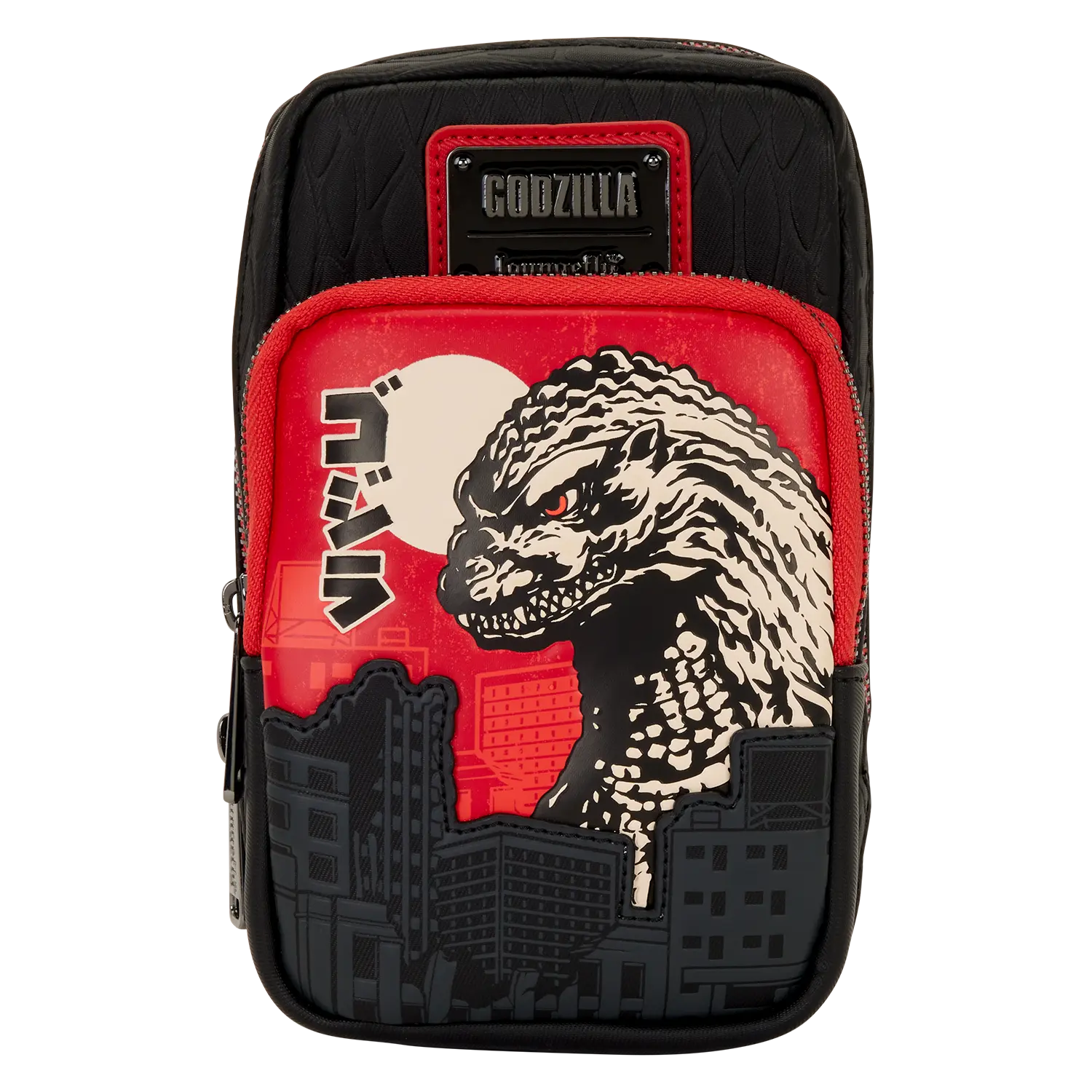 Godzilla Cellphone Crossbody Bag with Coin Bag