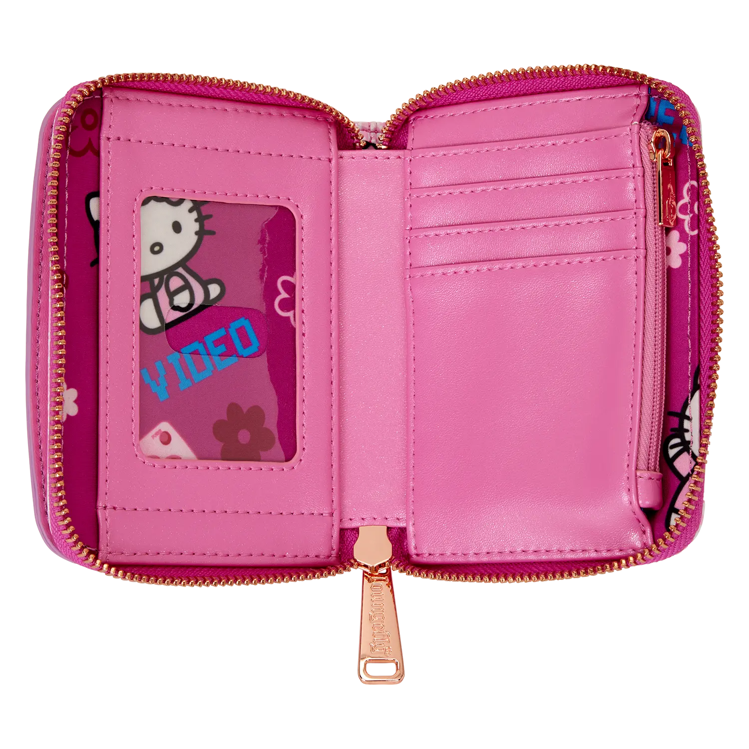 Sanrio Exclusive Hello Kitty Vintage TV Lenticular Zip Around Wallet - Image 7