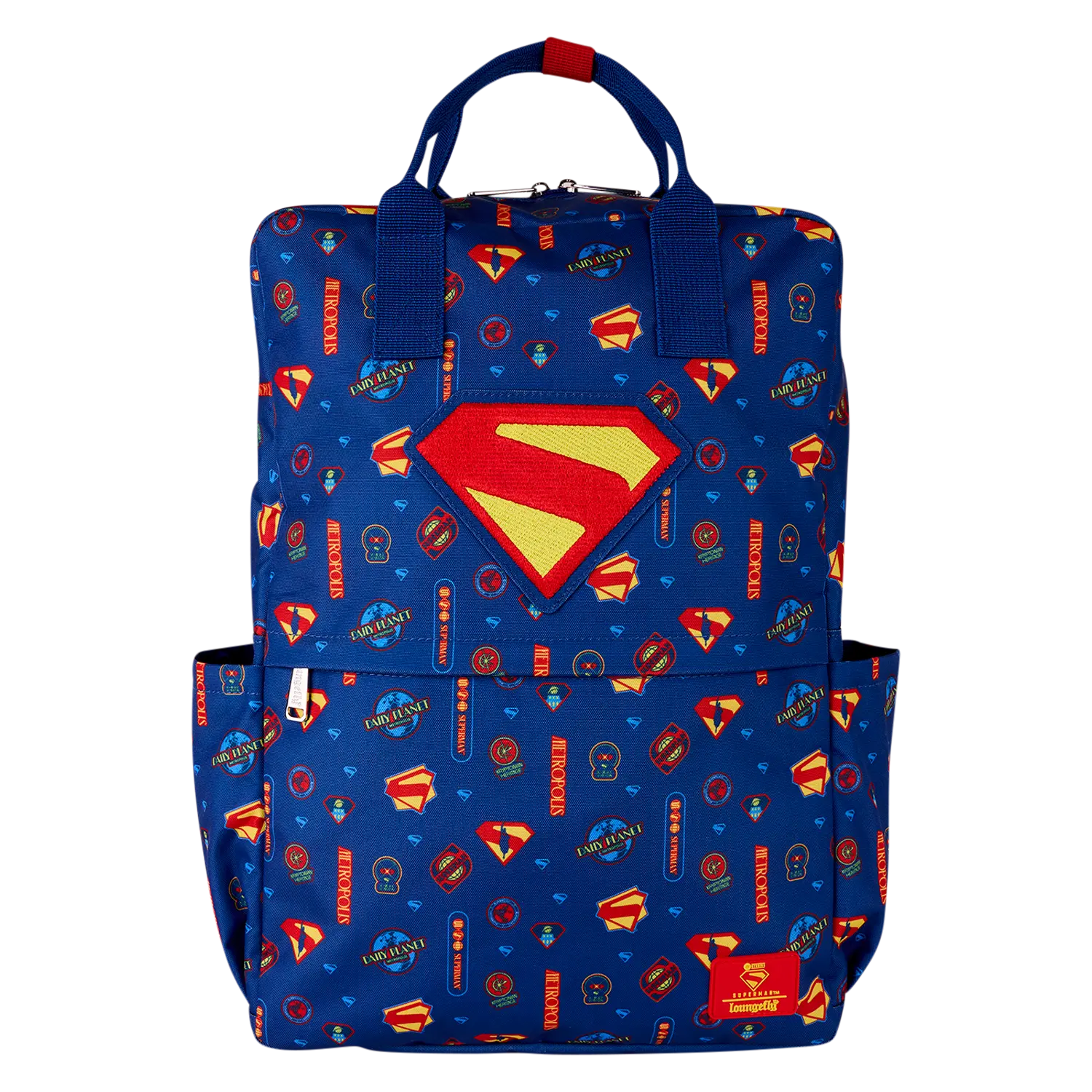 Superman All-Over Print Full-Size Backpack
