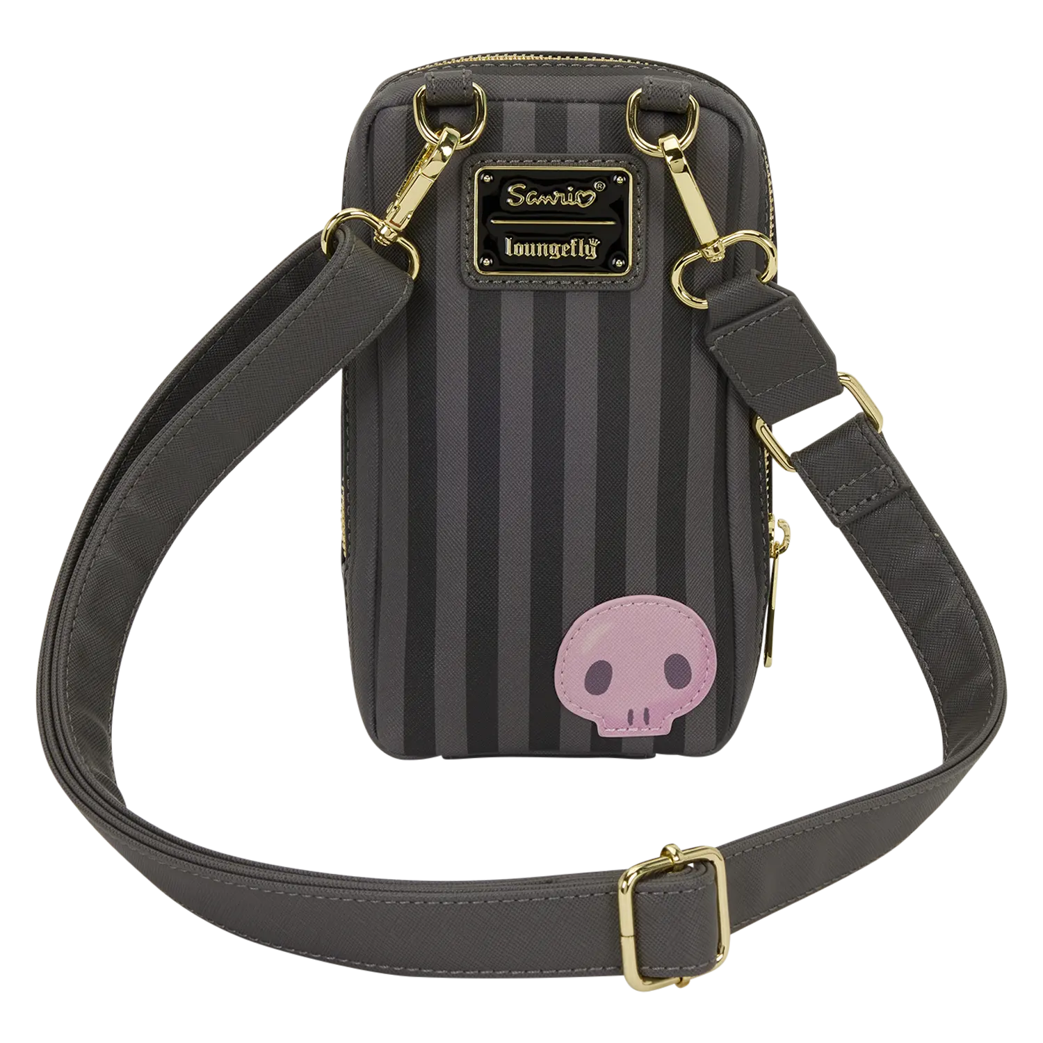 Sanrio Kuromi 20th Anniversary Cell Phone Crossbody Bag with Coin Bag - Image 5