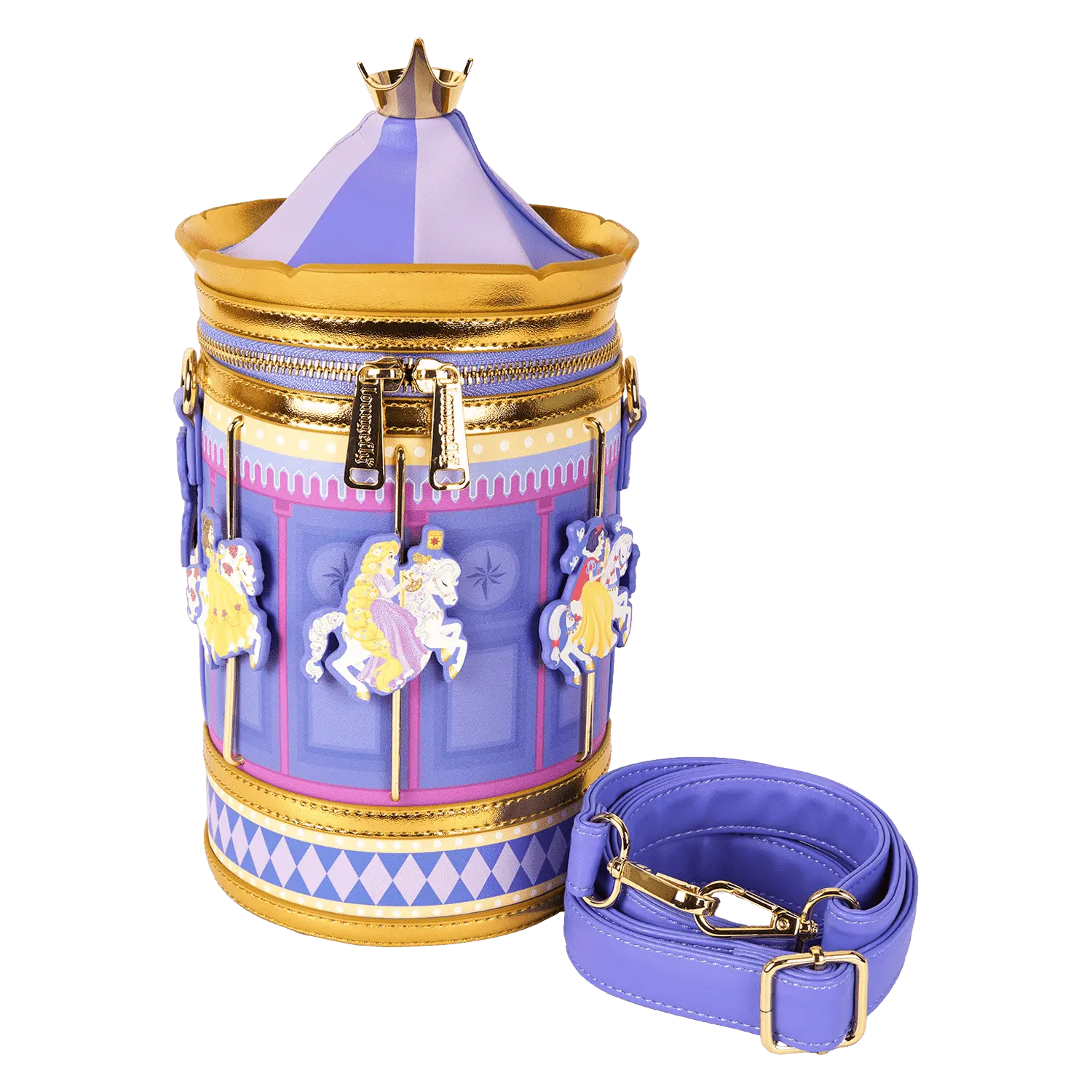 Disney Princess Exclusive Carousel Figural Crossbody Bag